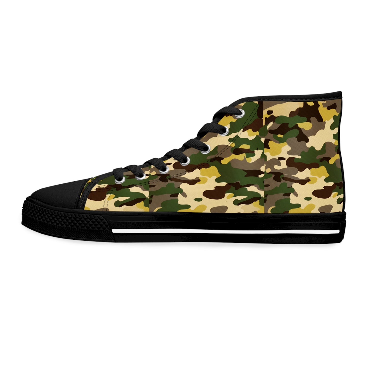 Awesome Camouflage Design High Top Sneakers