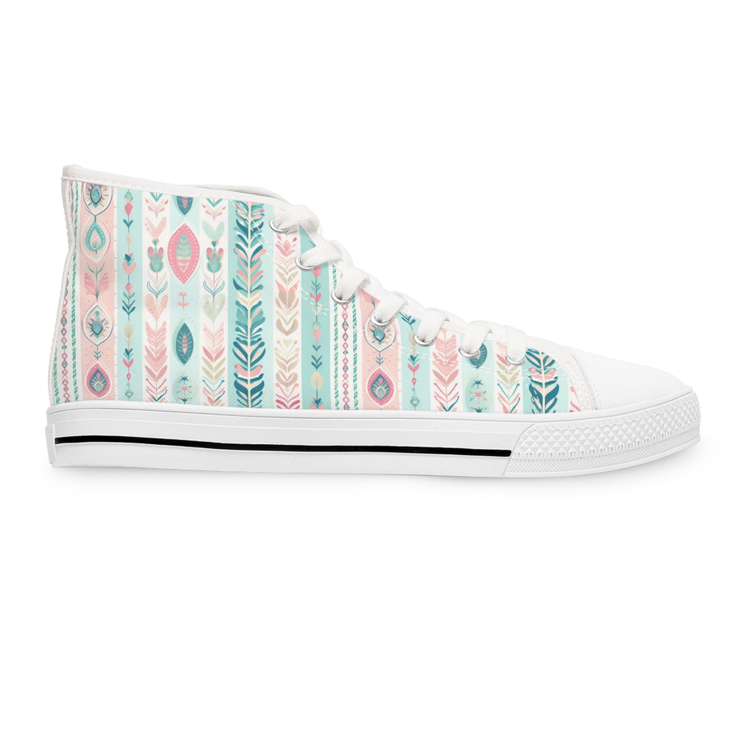 Awesome Boho Style High Top Sneakers