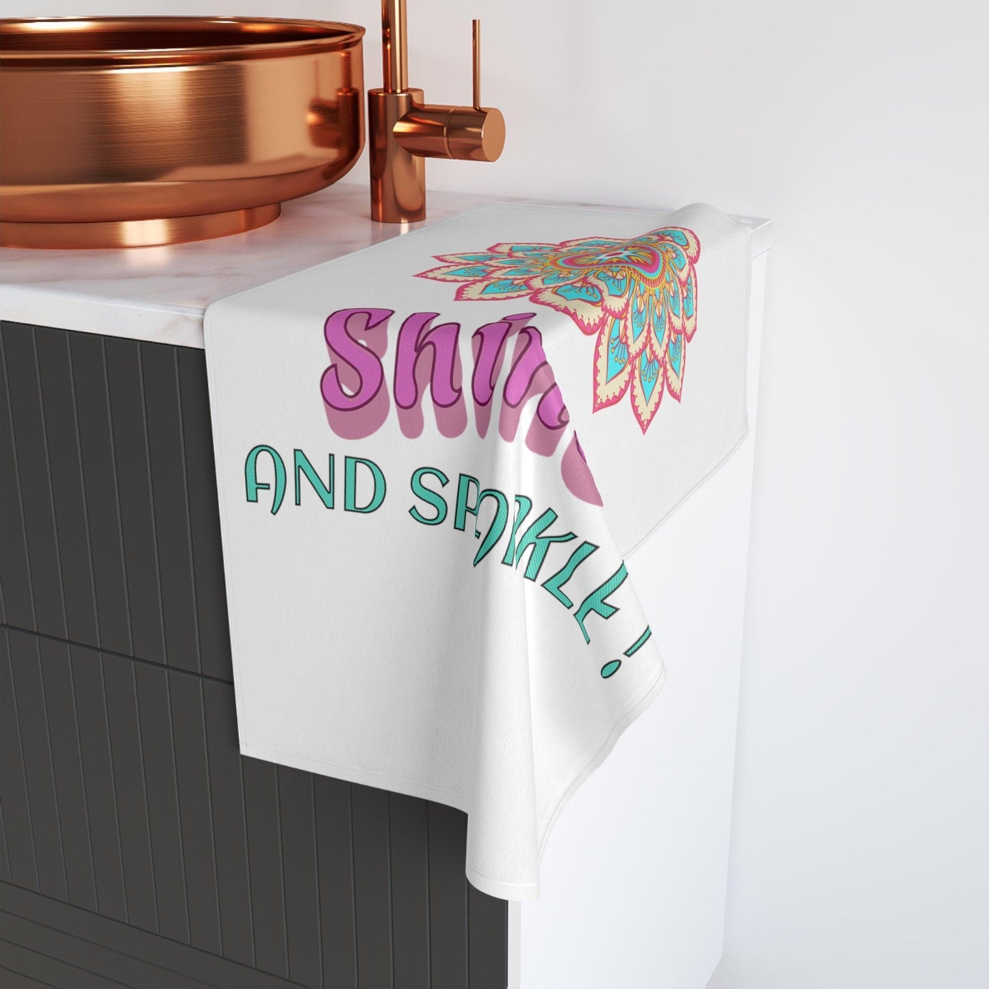 Hand Towel - Cosmic Creations by Karen