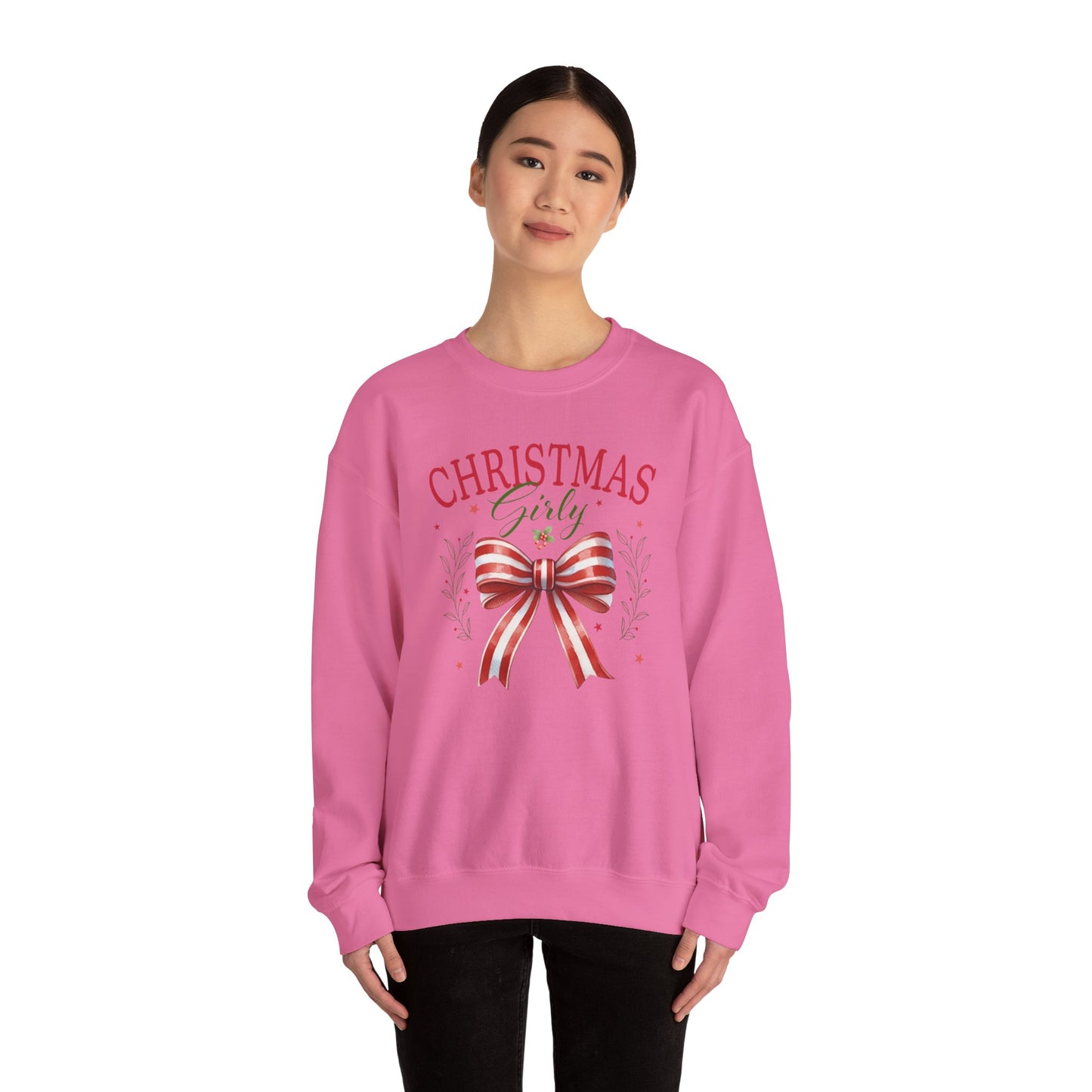 Christmas Girls Unisex Crewneck Sweatshirt