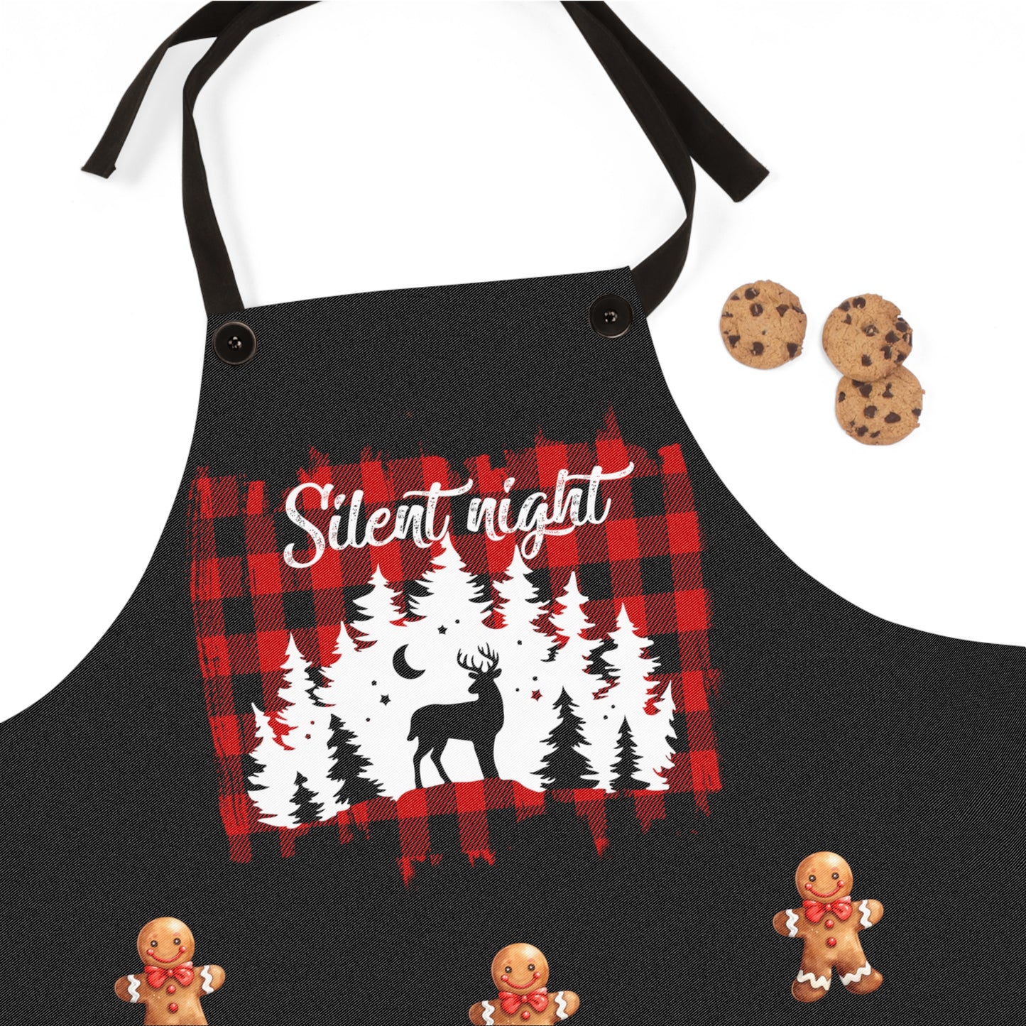 Christmas Silent Night Design Apron