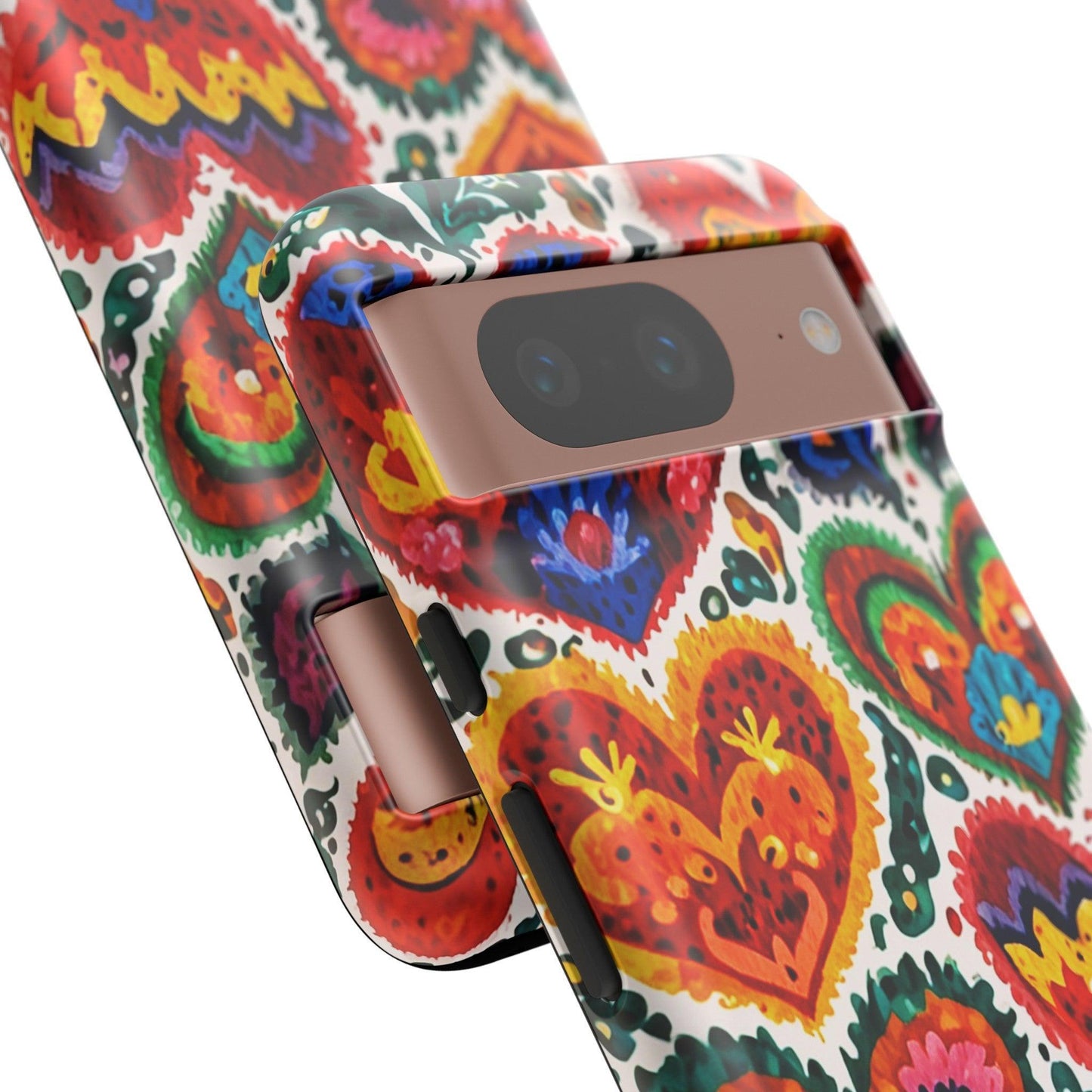 Tough Phone Case :" Eclectic Elegance Phone Case Collection" ( Hearts patterns)