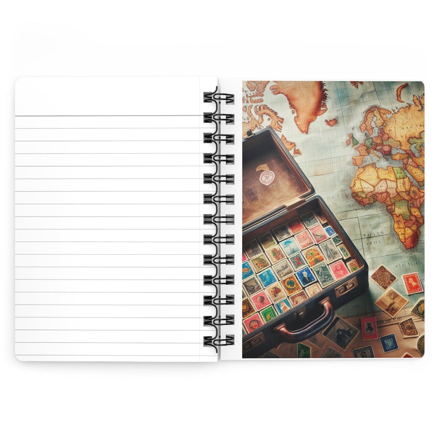 Spiral Bound Journal | "Travel the World in Style Collection"
