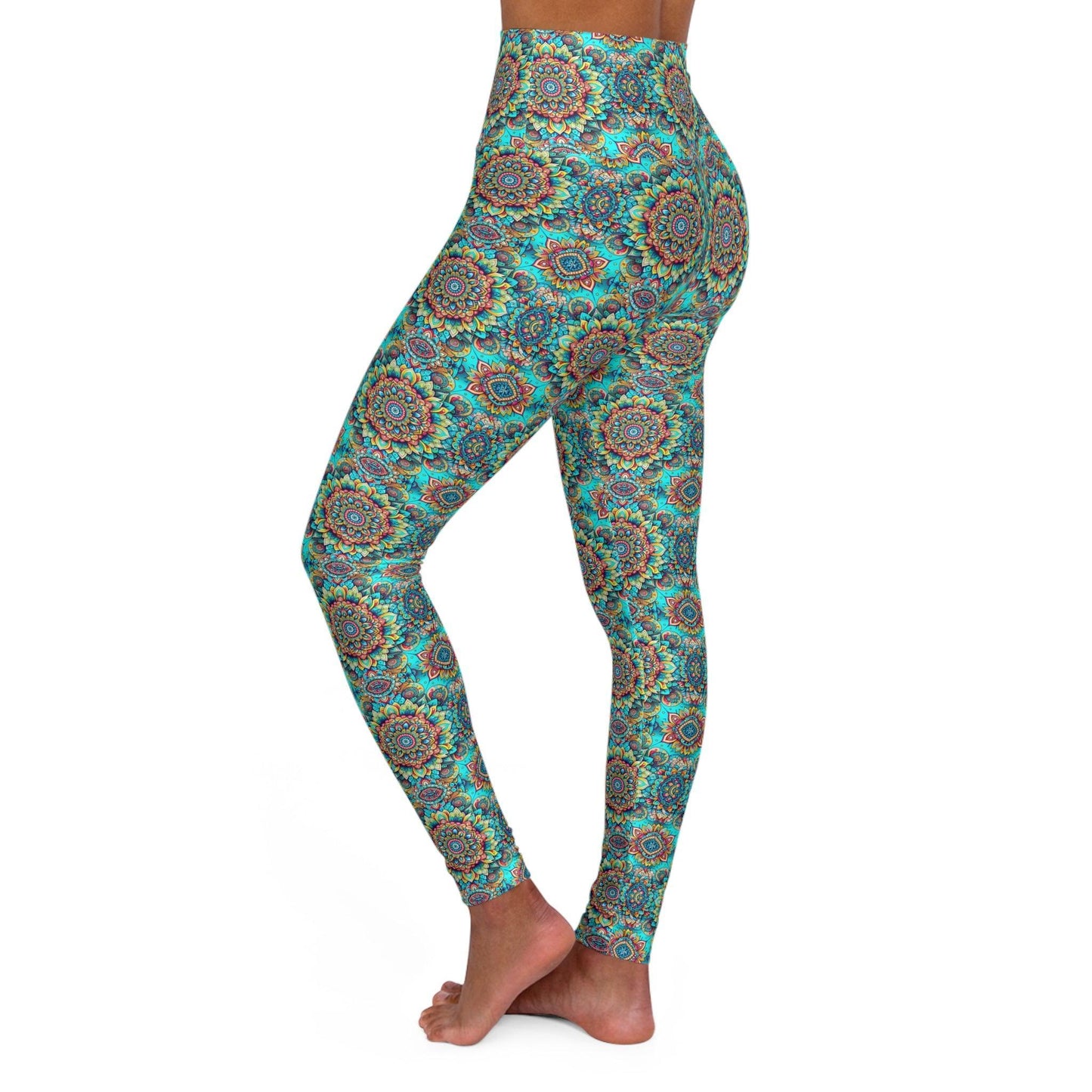 High Waisted Yoga Leggings | "Yoga Serenity Collection"