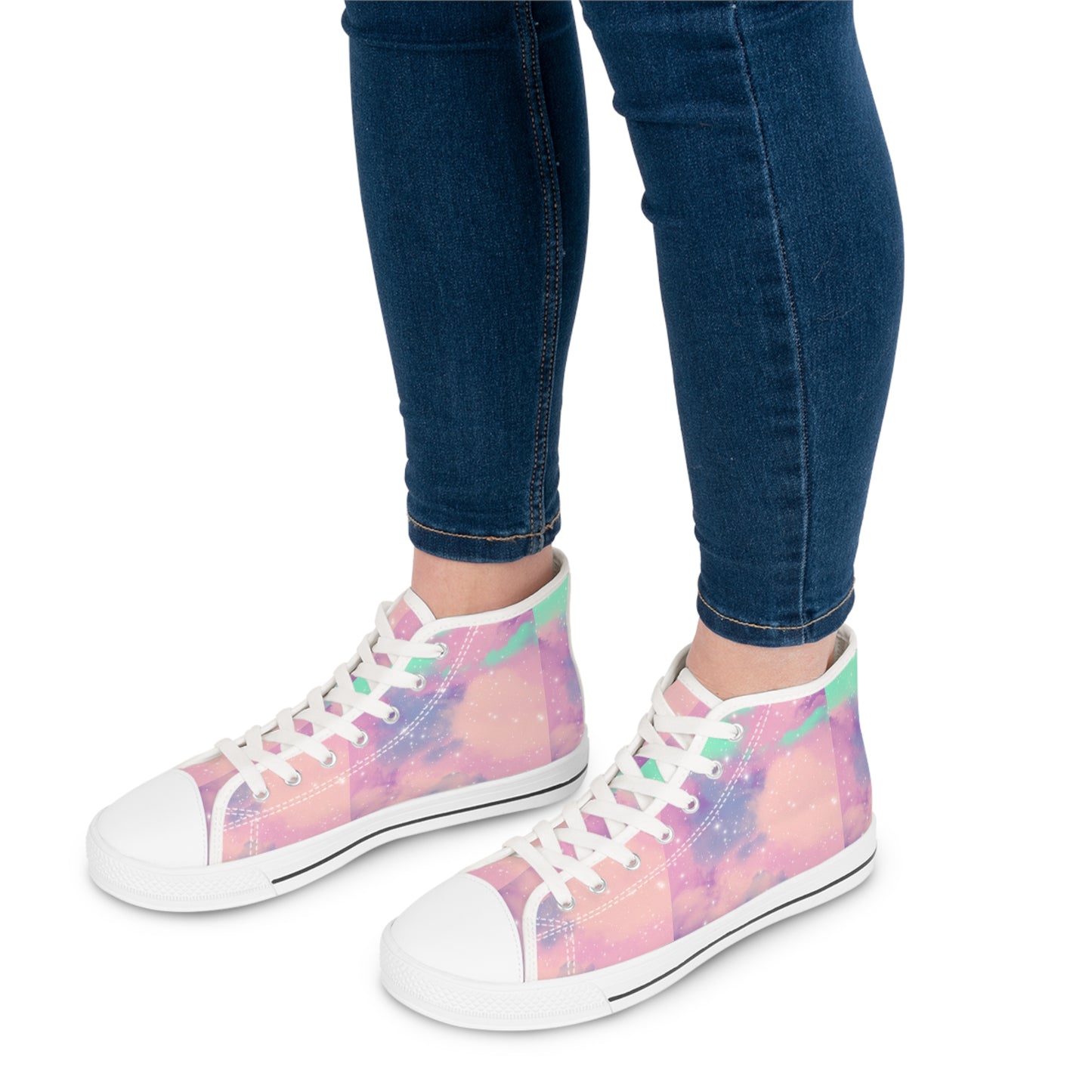 Awesome Abstract Design High Top Sneakers