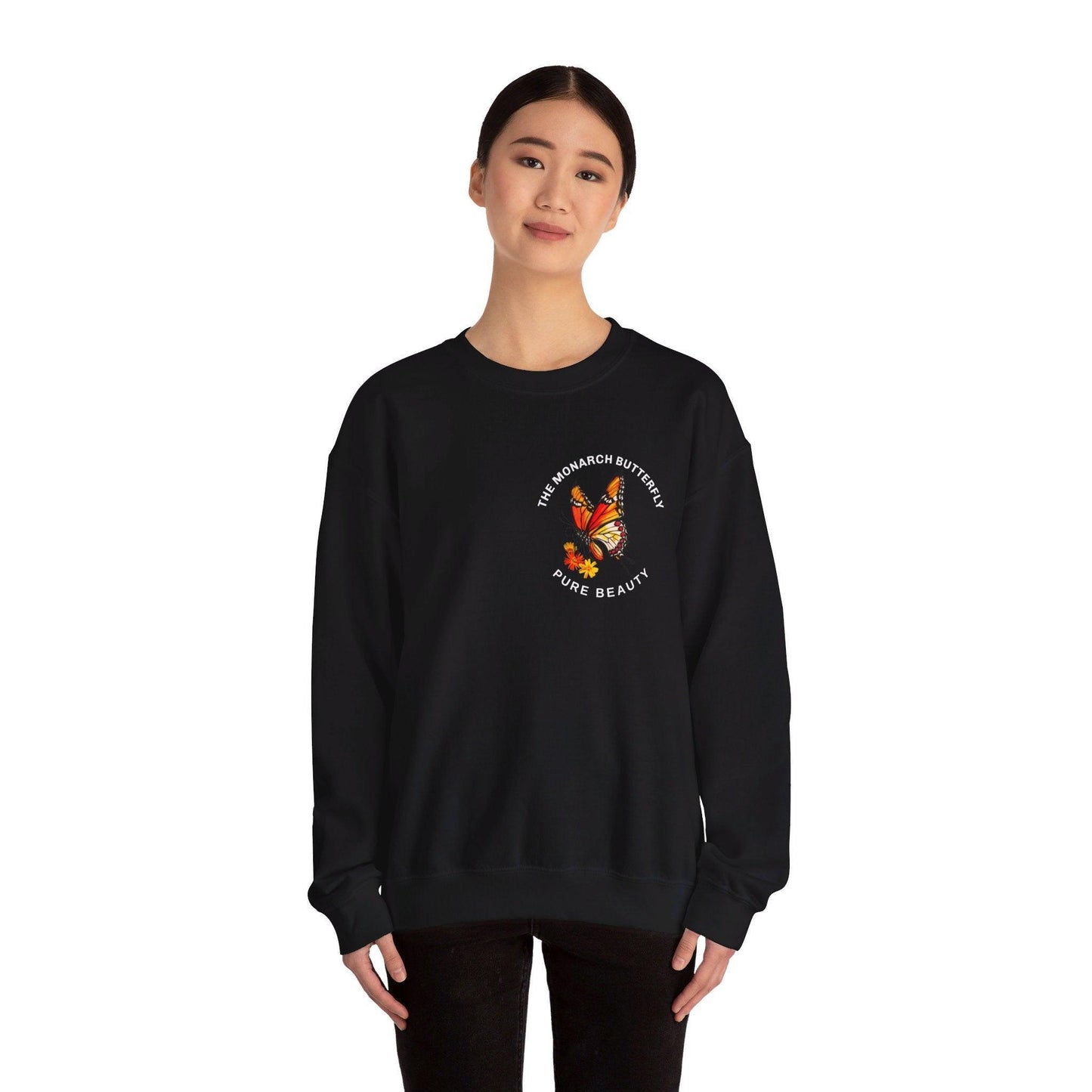 Unisex Heavy Blend™ Crewneck Sweatshirt : "The Monarch Butterfly collection"
