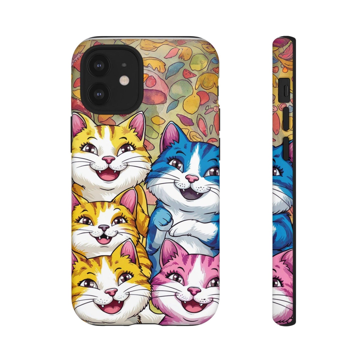 Cat Lovers Collection Tough Cellphone Case - Cosmic Creations by Karen