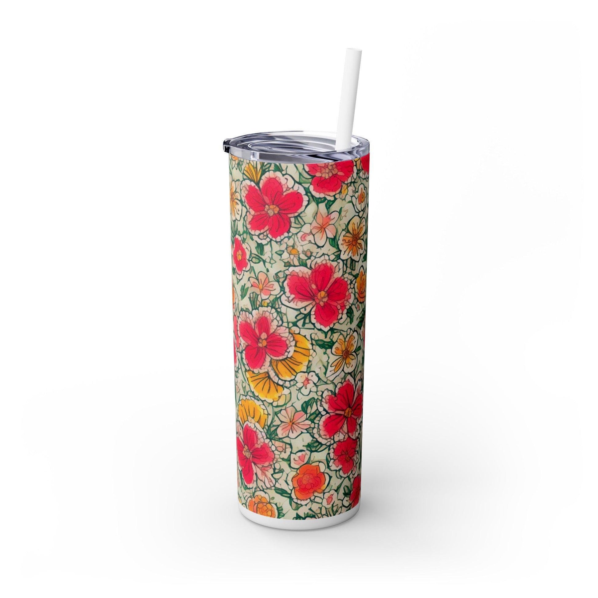 Whimsical Sips Skinny Tumbler Collectionr | Tumblerwith Straw, 20oz | keep your drinks hot for 12h and cold for 24h - Cosmic Creations by Karen