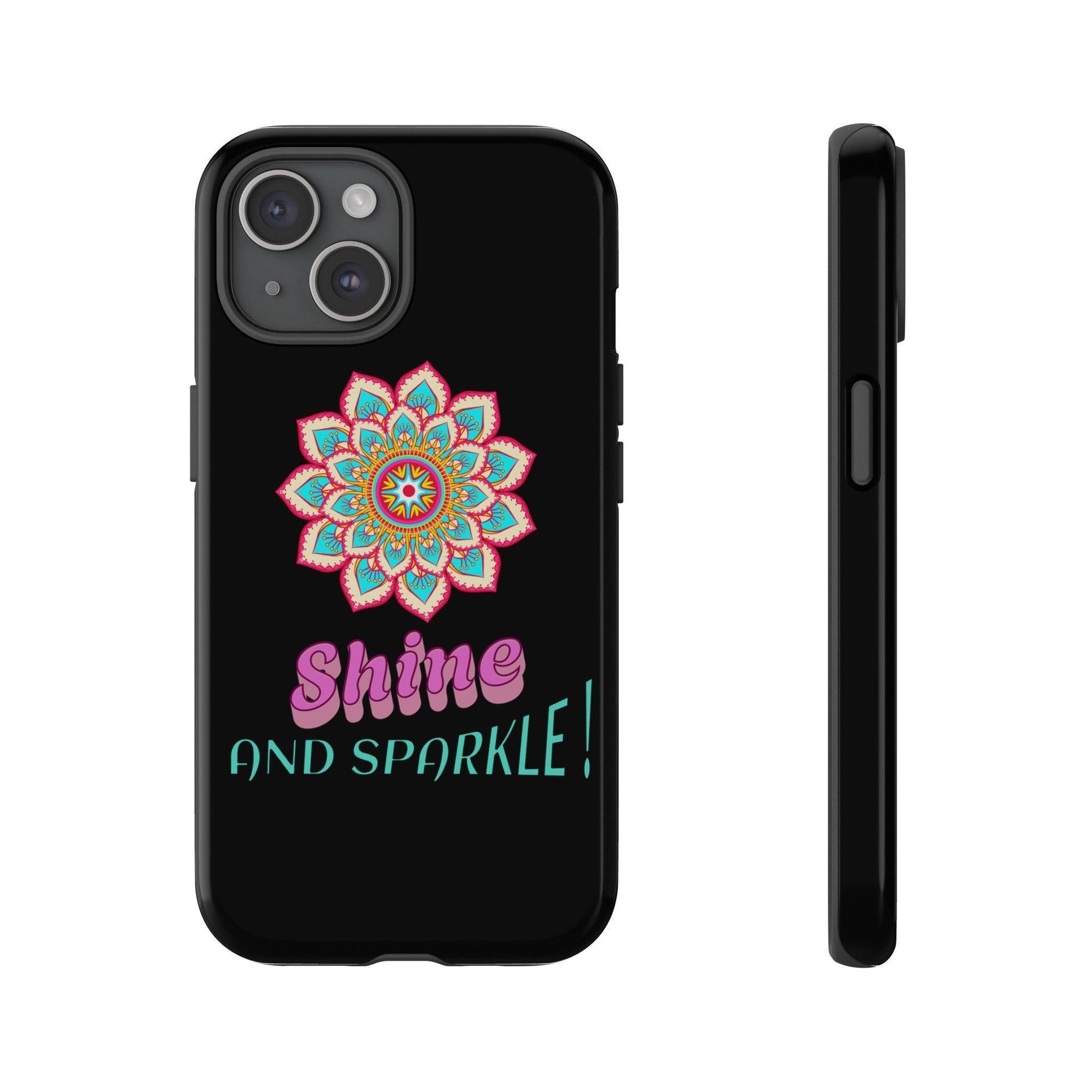 GlitterGuard iPhone Tough Case | Ideal for everyday use, travel, and as a trendy gift for tech enthusiasts, teens, and fashion-forward individuals. - Cosmic Creations by Karen