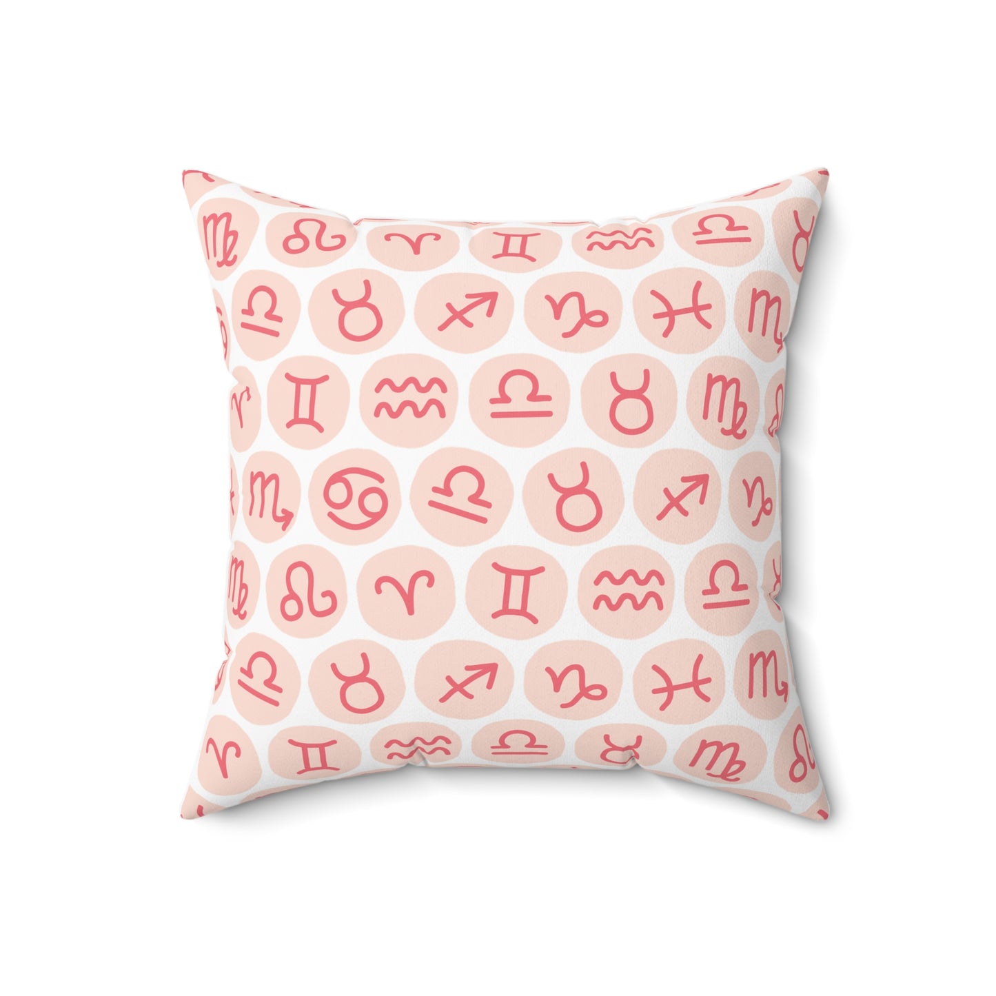 Square Pillow Astrology Symbols Design