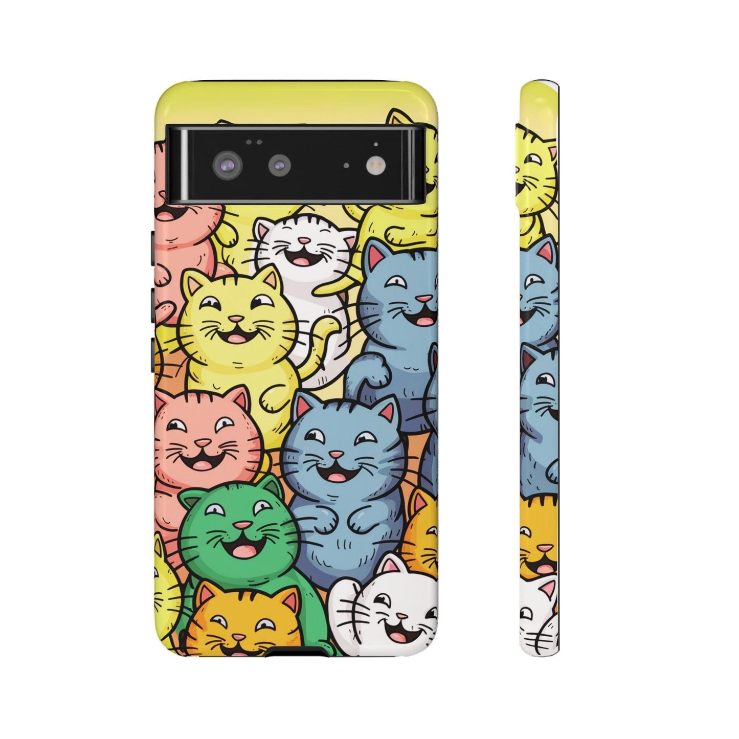 Cat Lovers Collection Tough Cellphone Case - Cosmic Creations by Karen