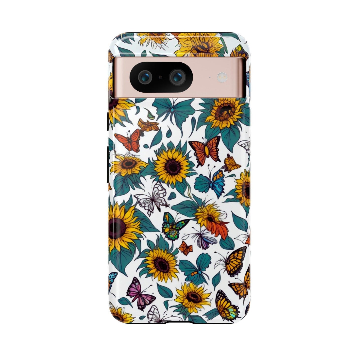 Tough Cellphone Case :" Eclectic Elegance Phone Case Collection" ( Floral patterns)