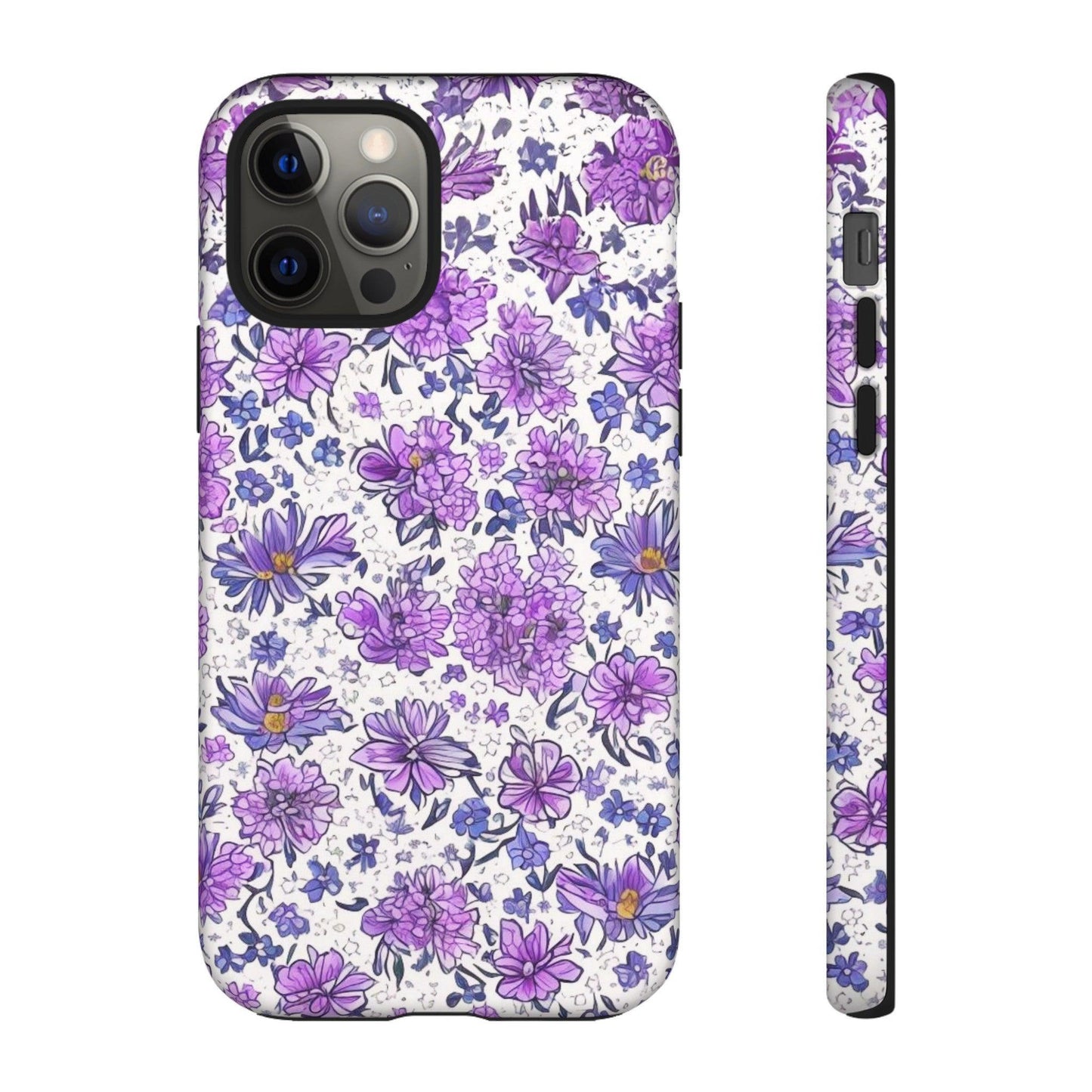 Tough Cellphone Case :" Eclectic Elegance Phone Case Collection" ( Floral patterns)