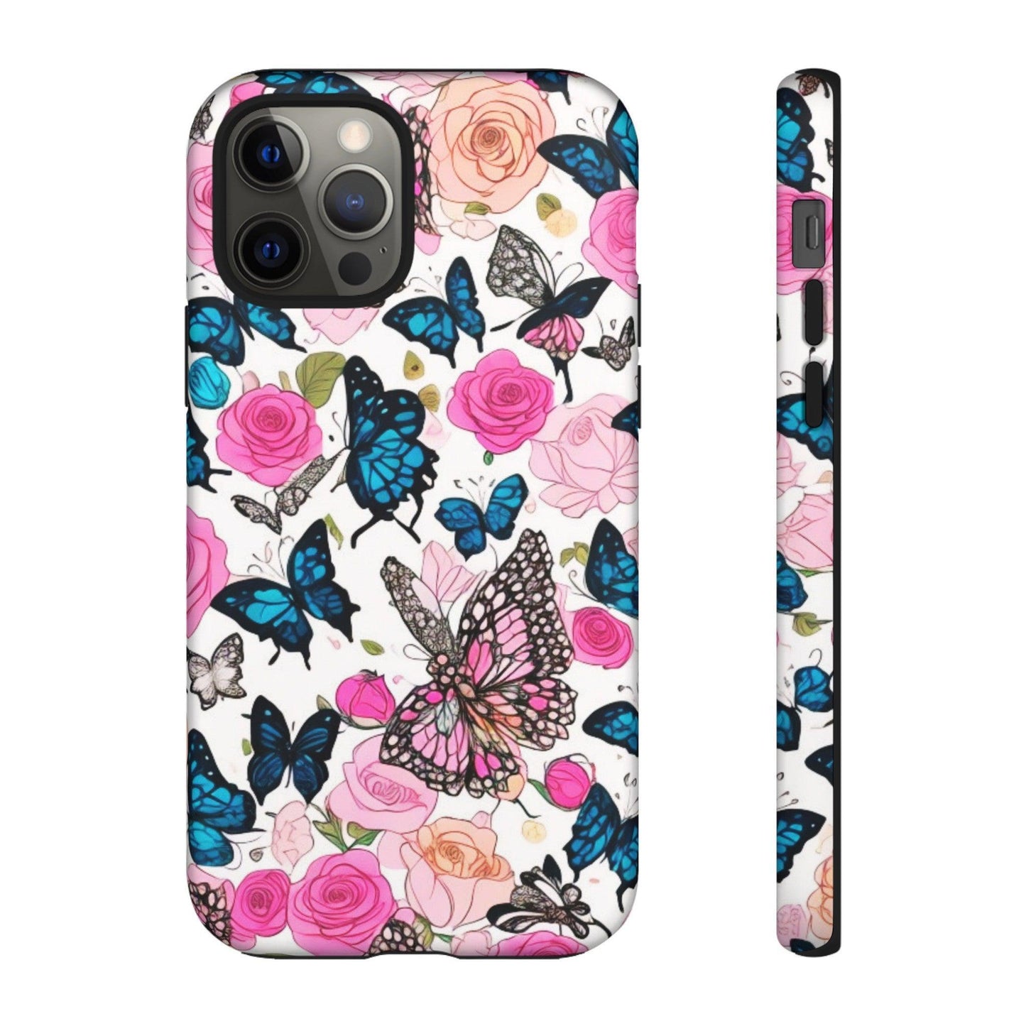 Tough Cellphone Case :" Eclectic Elegance Phone Case Collection" ( Floral patterns)