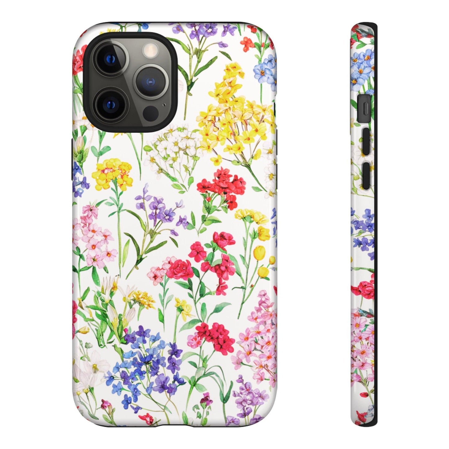 Tough Cellphone Case :" Eclectic Elegance Phone Case Collection" ( Floral patterns)