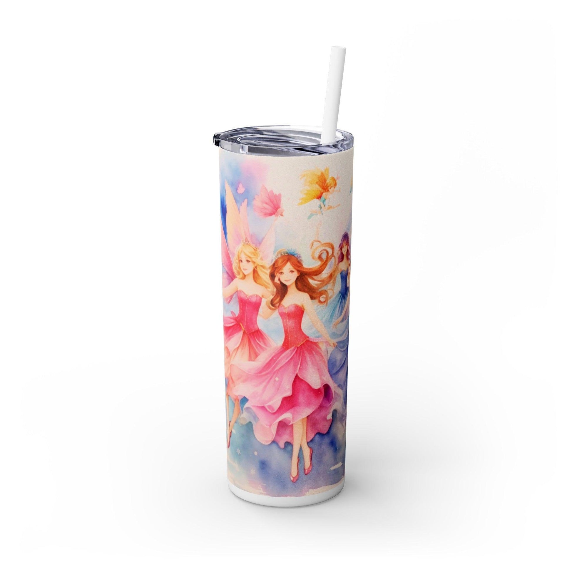 Whimsical Sips Skinny Tumbler Collectionr | Tumblerwith Straw, 20oz | keep your drinks hot for 12h and cold for 24h - Cosmic Creations by Karen