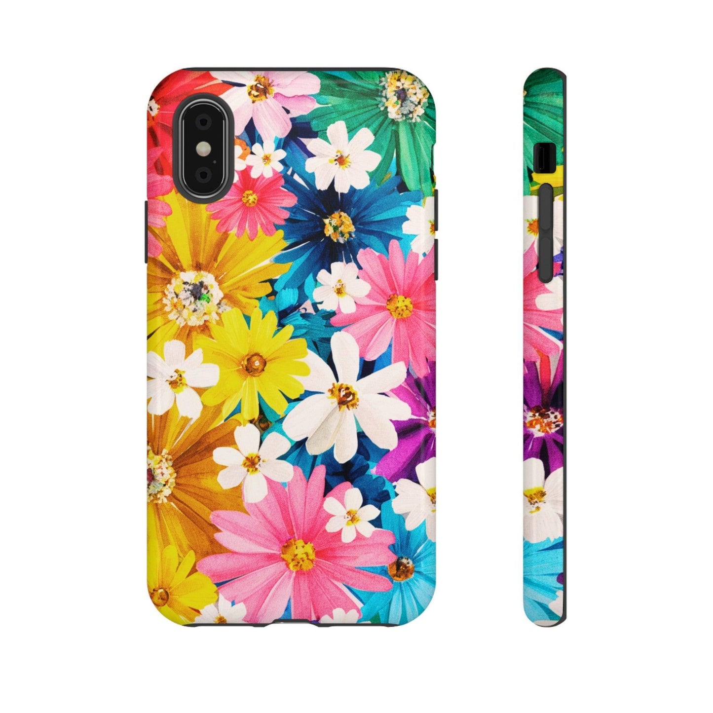 Tough Cellphone Case :" Eclectic Elegance Phone Case Collection" ( Floral patterns)