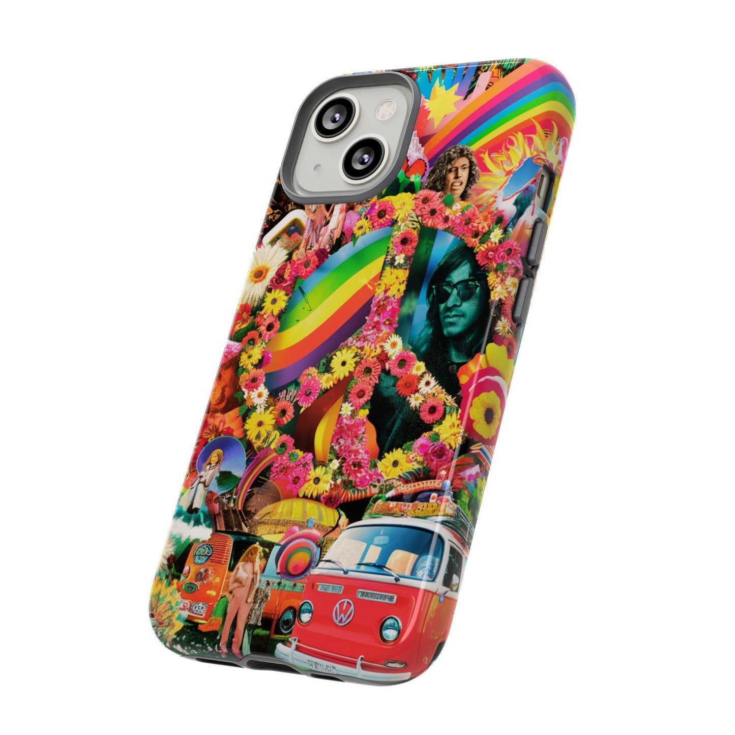 Tough Phone Case :" Eclectic Elegance Phone Case Collection" ( Hippie Style patterns)