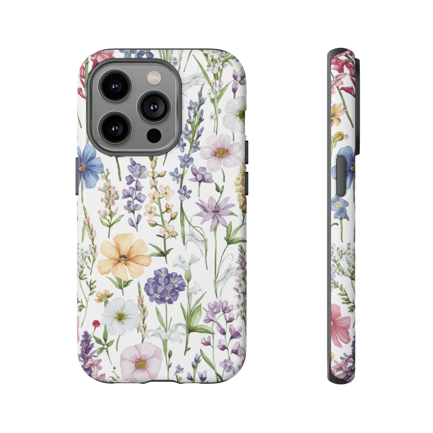 Tough Cellphone Case :" Eclectic Elegance Phone Case Collection" ( Floral patterns)