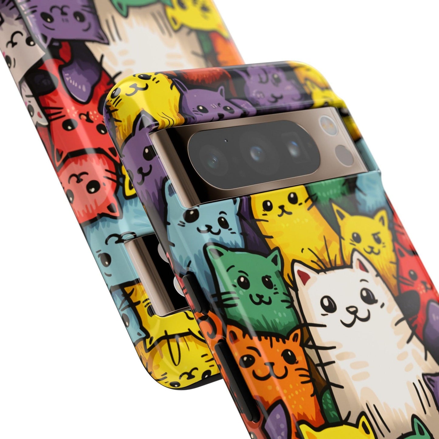 Cat Lovers Collection Tough Cellphone Case - Cosmic Creations by Karen