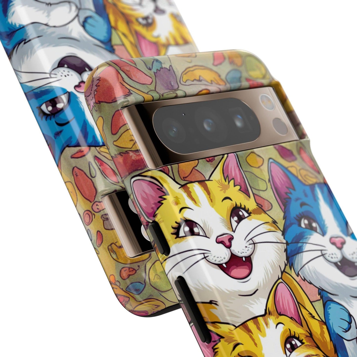 Cat Lovers Collection Tough Cellphone Case - Cosmic Creations by Karen