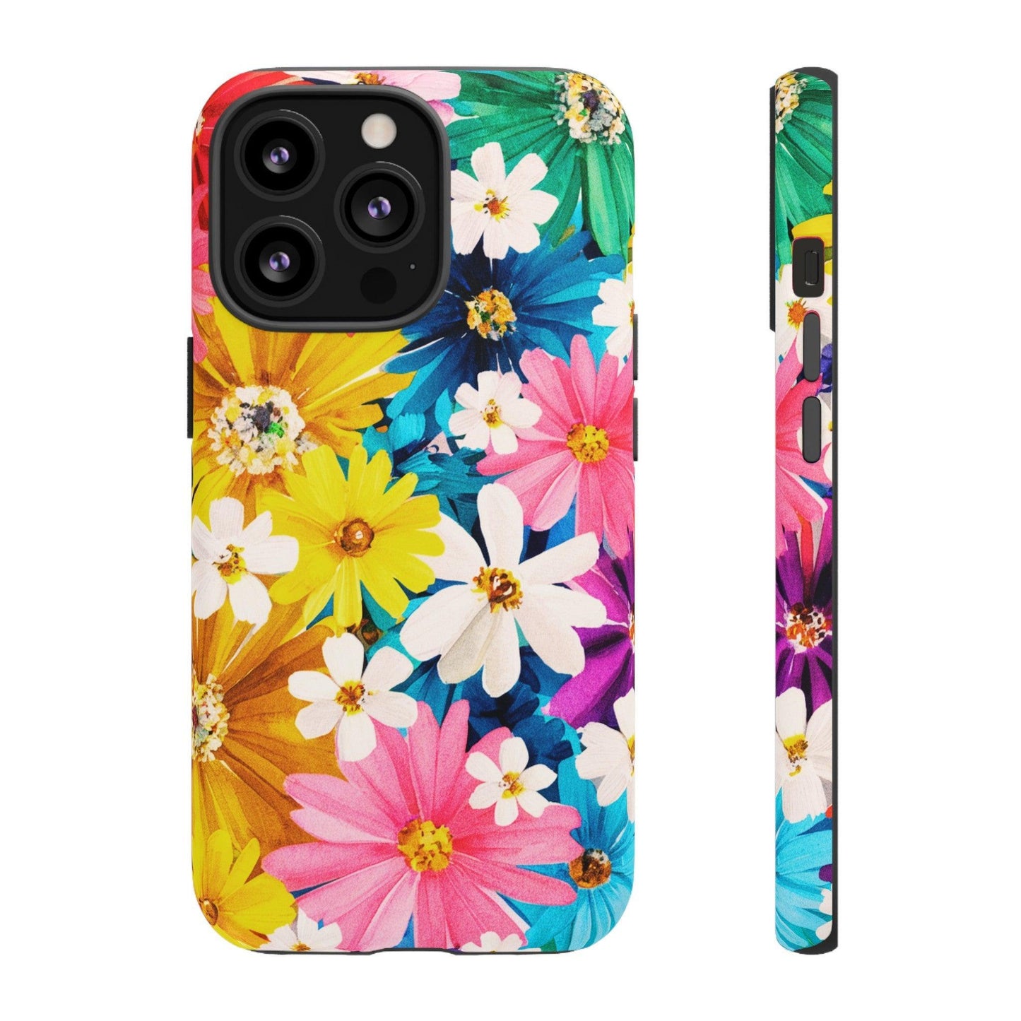 Tough Cellphone Case :" Eclectic Elegance Phone Case Collection" ( Floral patterns)