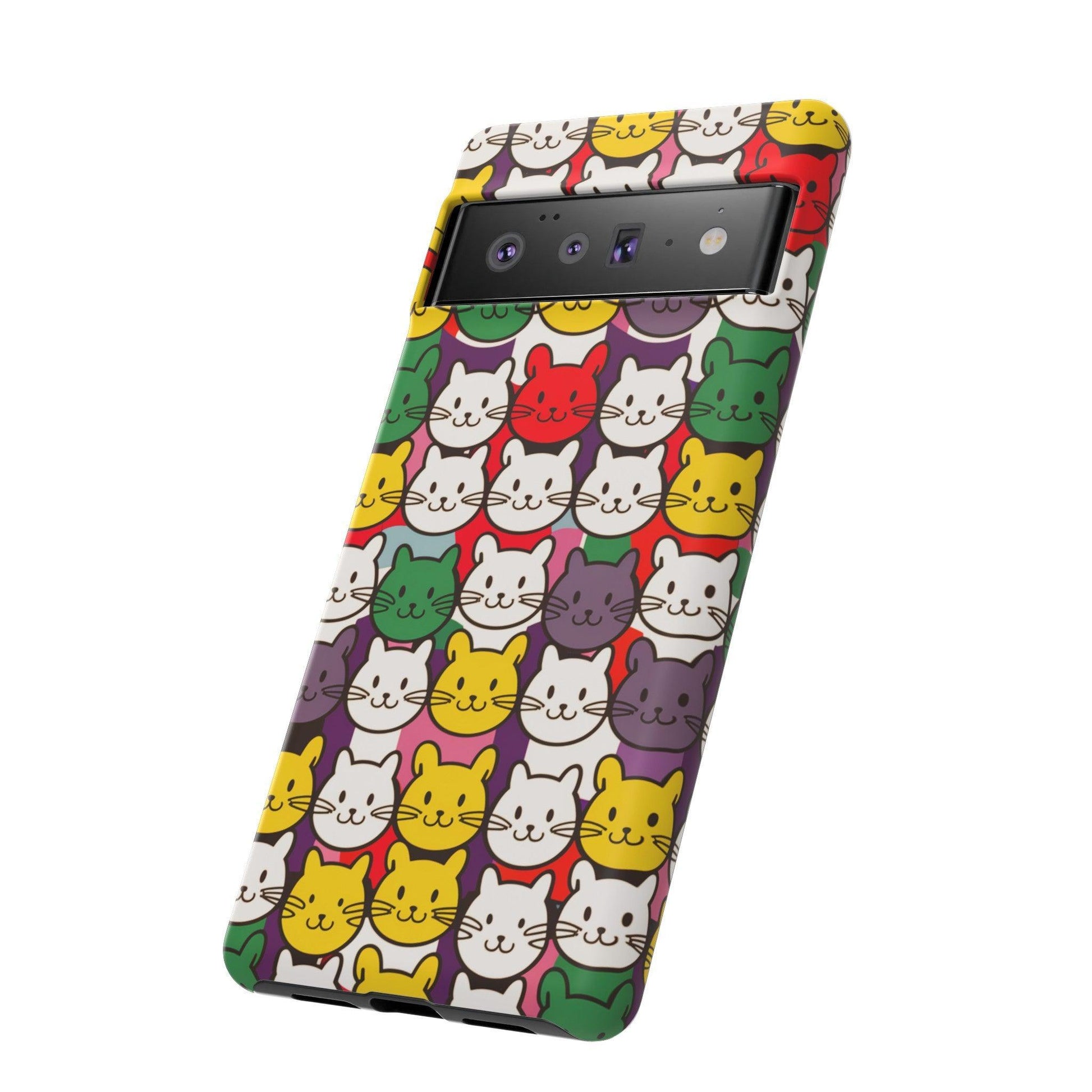 Cat Lovers Collection Tough Cellphone Case - Cosmic Creations by Karen