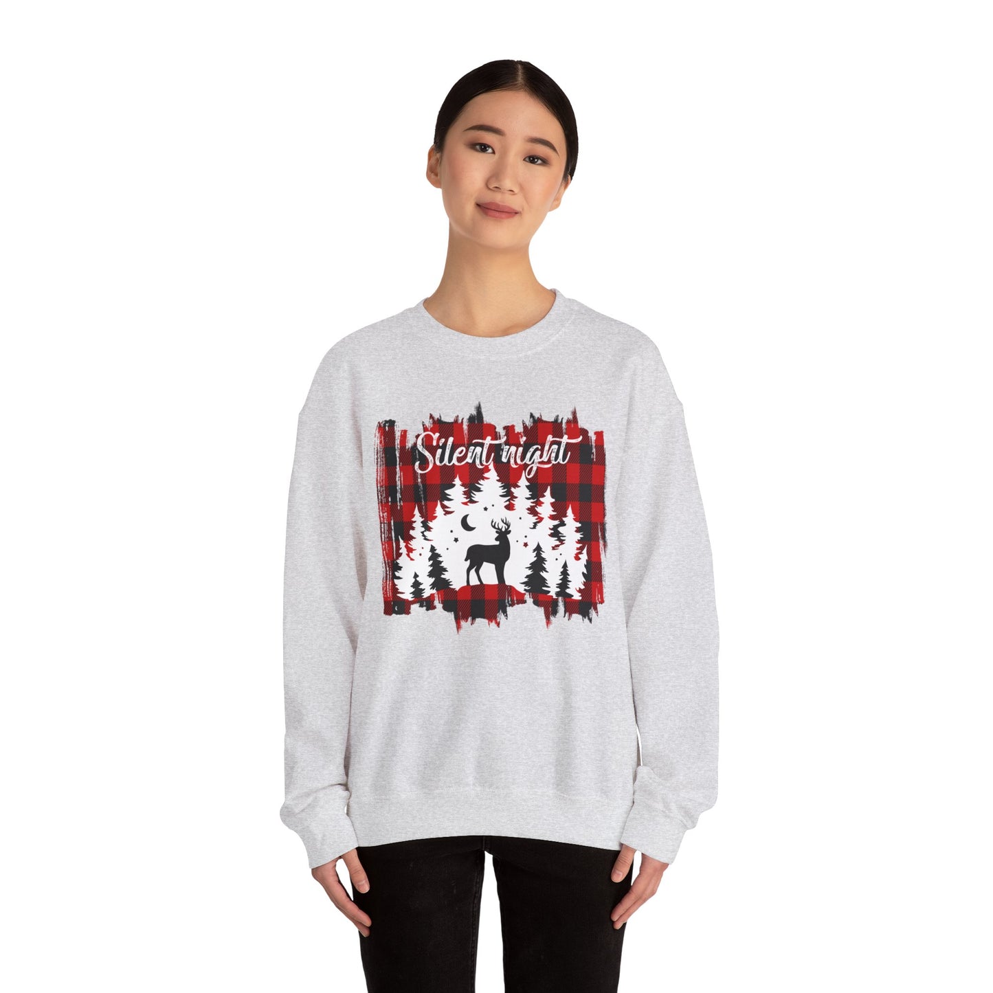 Christmas Silent Night  Unisex Crewneck Sweatshirt