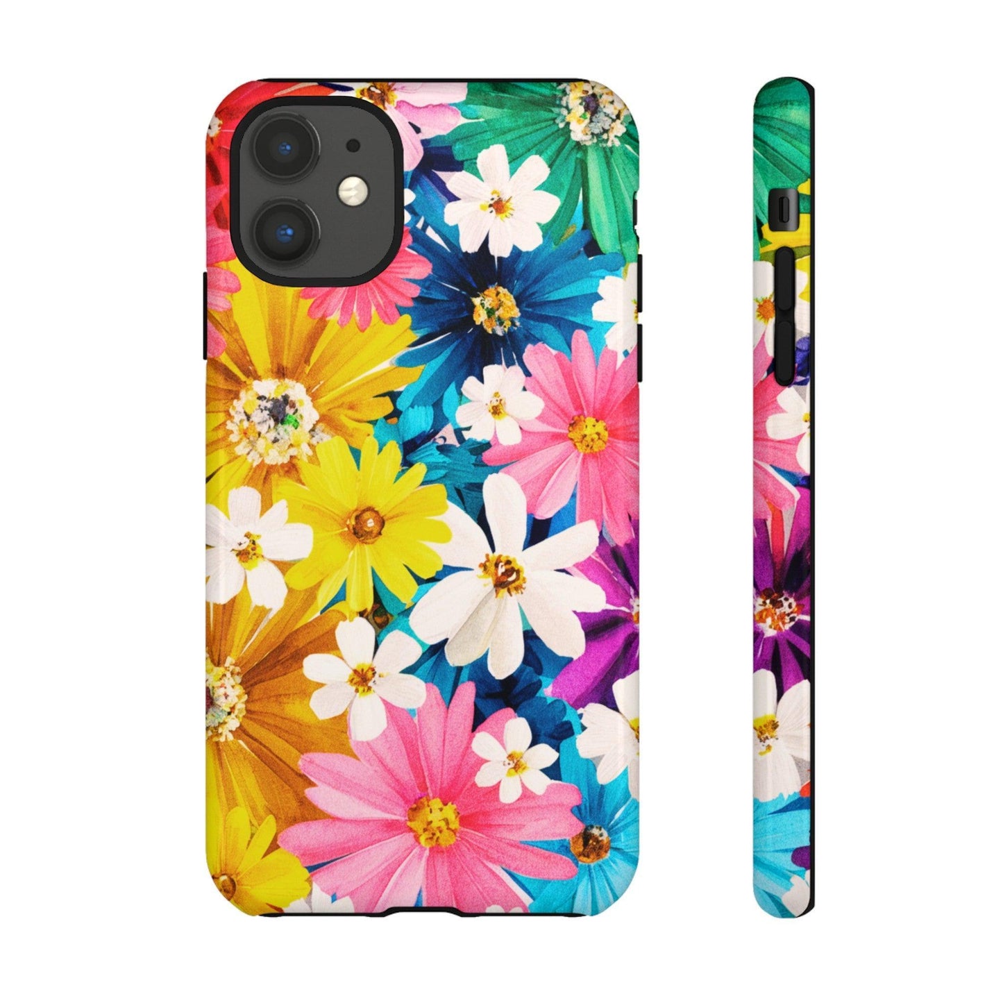 Tough Cellphone Case :" Eclectic Elegance Phone Case Collection" ( Floral patterns)