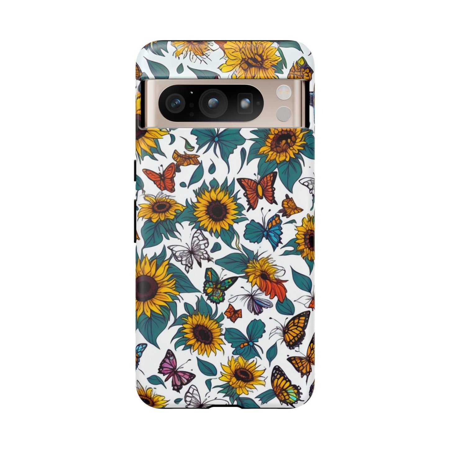 Tough Cellphone Case :" Eclectic Elegance Phone Case Collection" ( Floral patterns)