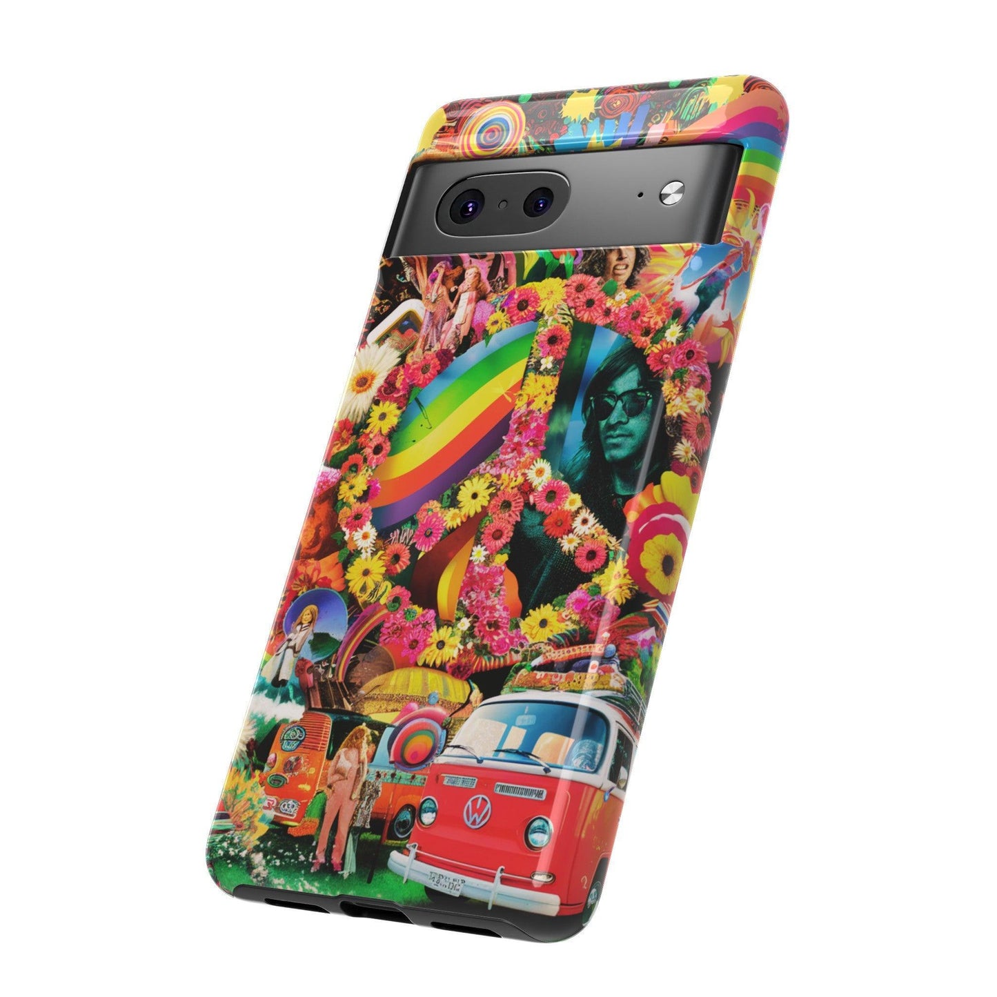 Tough Phone Case :" Eclectic Elegance Phone Case Collection" ( Hippie Style patterns)