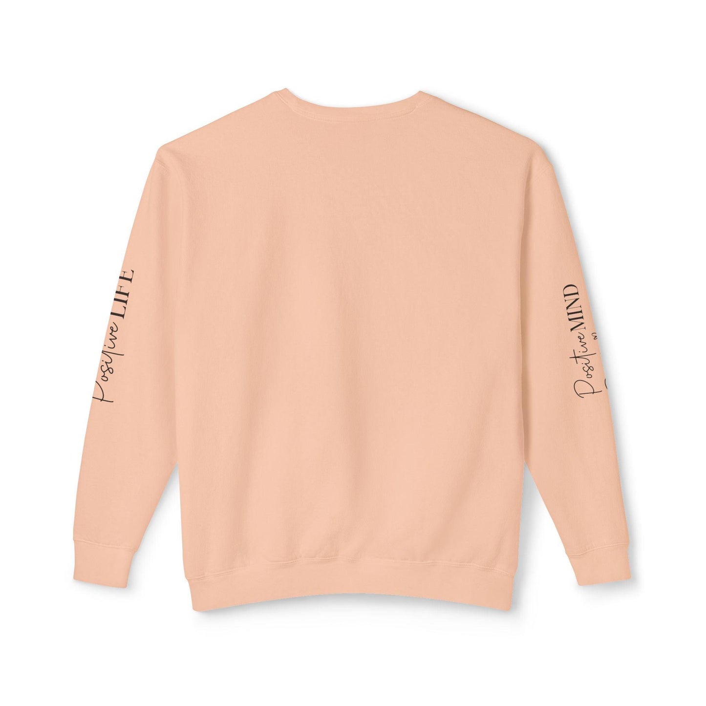 Fall Vibes Coquette Crewneck Sweatshirt  with an amazing design and the text " Positives Vibes " in both sleeves