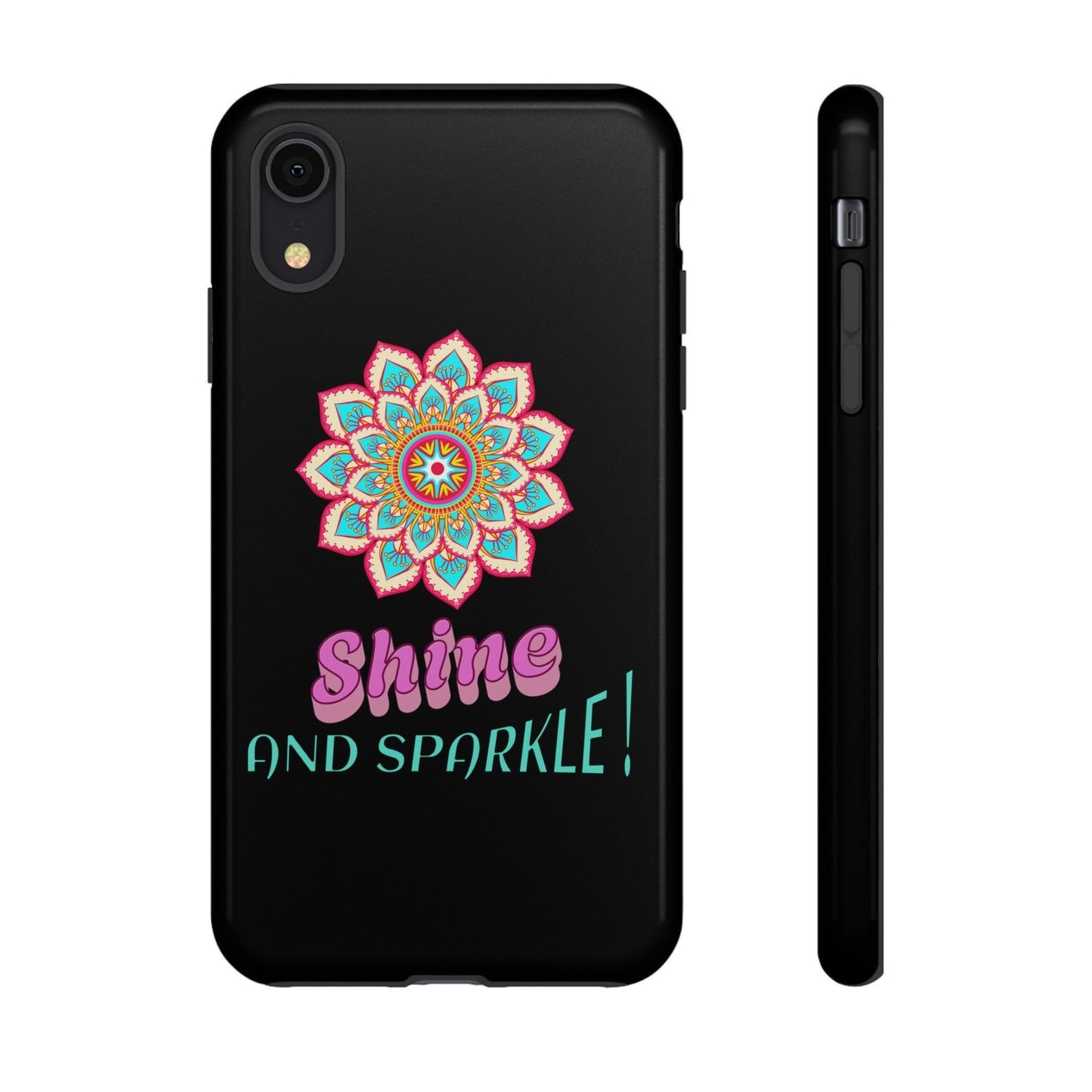 GlitterGuard iPhone Tough Case | Ideal for everyday use, travel, and as a trendy gift for tech enthusiasts, teens, and fashion-forward individuals. - Cosmic Creations by Karen