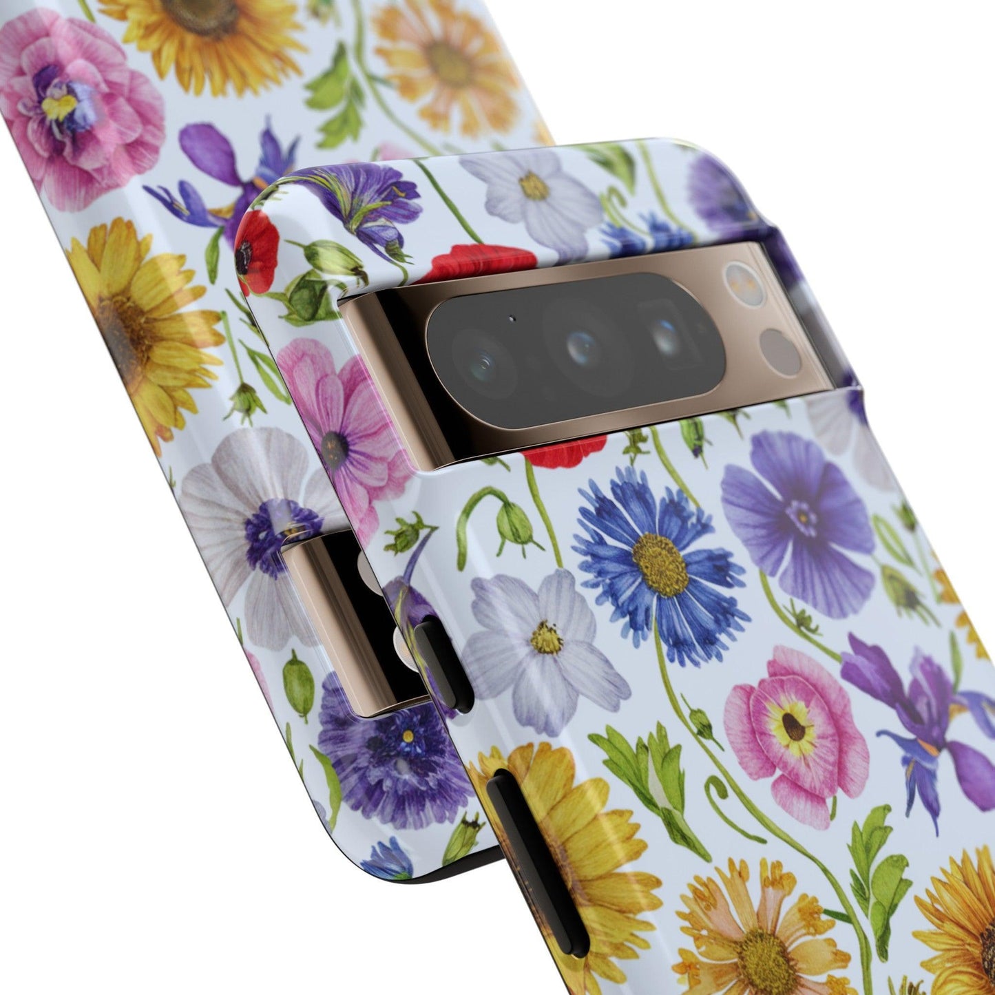 Tough Cellphone Case :" Eclectic Elegance Phone Case Collection" ( Floral patterns)