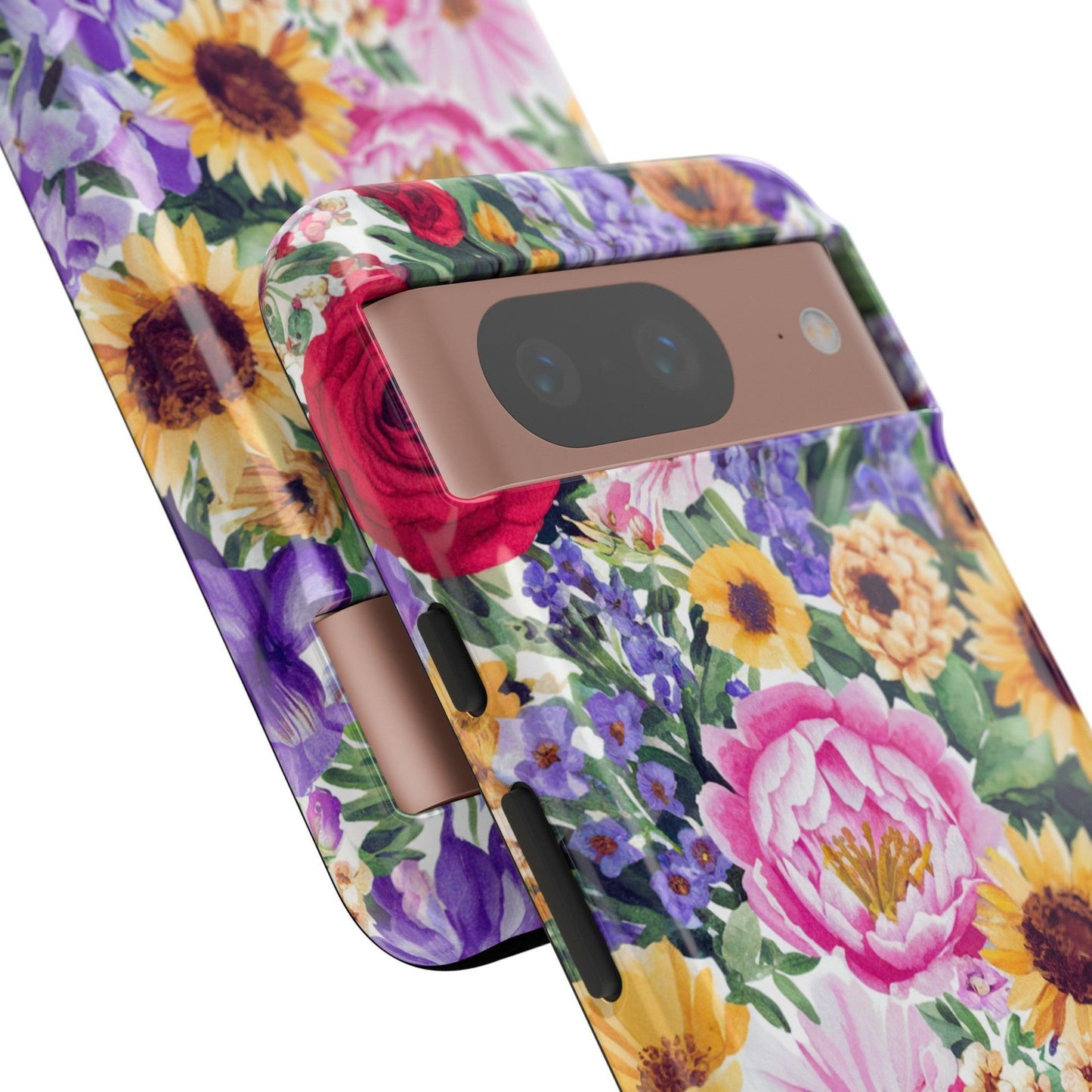 Tough Cellphone Case :" Eclectic Elegance Phone Case Collection" ( Floral patterns)