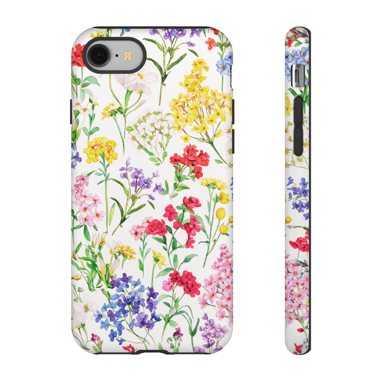 Tough Cellphone Case :" Eclectic Elegance Phone Case Collection" ( Floral patterns)