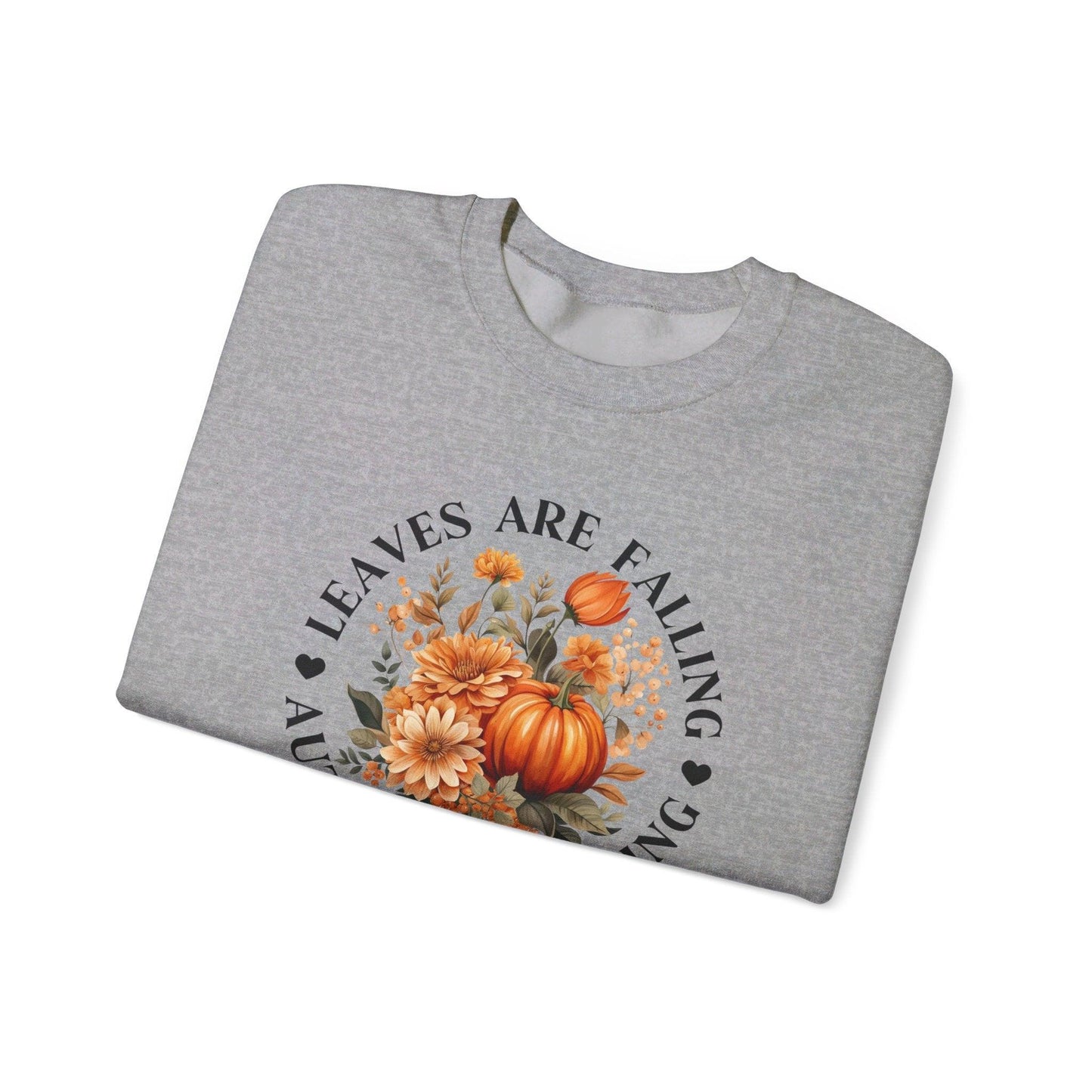 Leaves are Falling, Autumn is Calling Crewneck Sweatshirt - Cosmic Creations by Karen