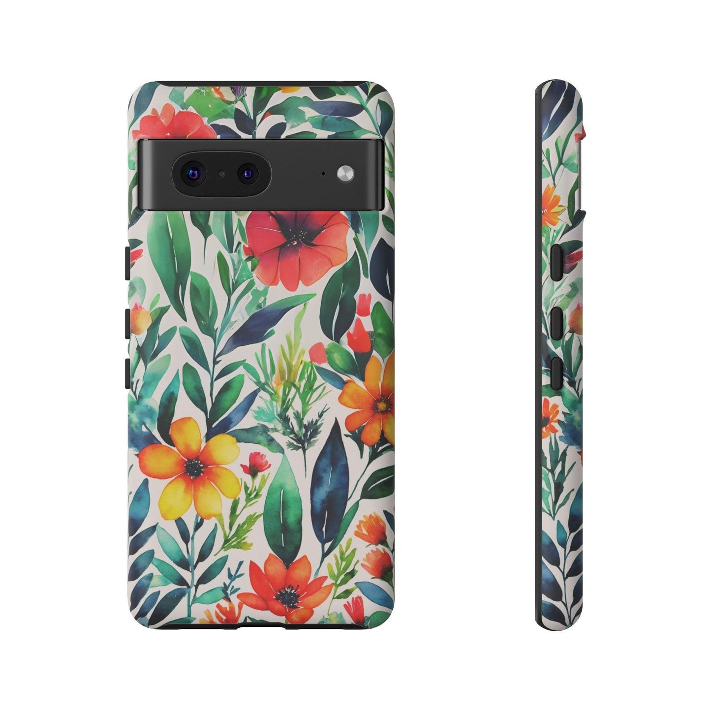 Tough Cellphone Case :" Eclectic Elegance Phone Case Collection" ( Floral patterns)