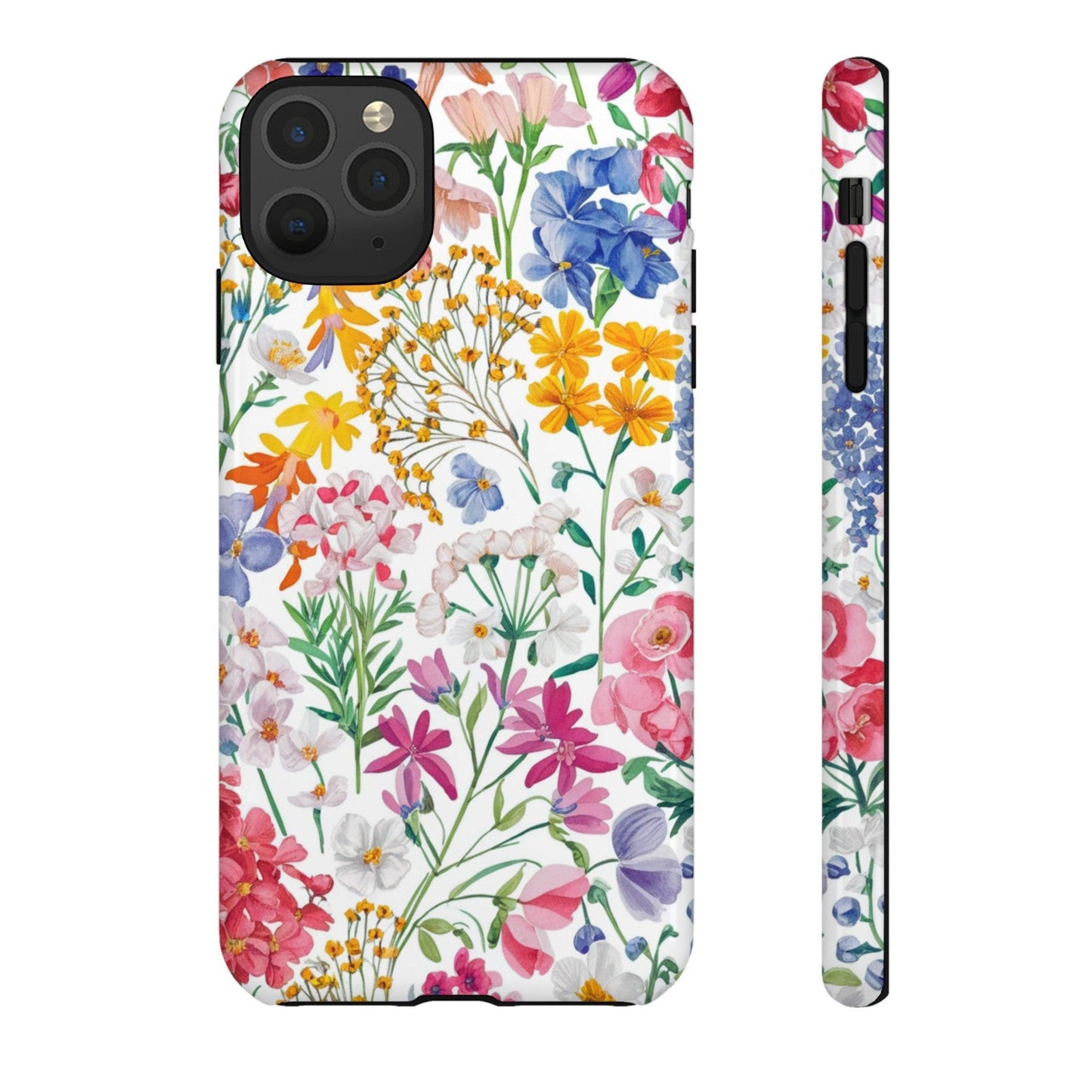 Tough Cellphone Case :" Eclectic Elegance Phone Case Collection" ( Floral patterns)