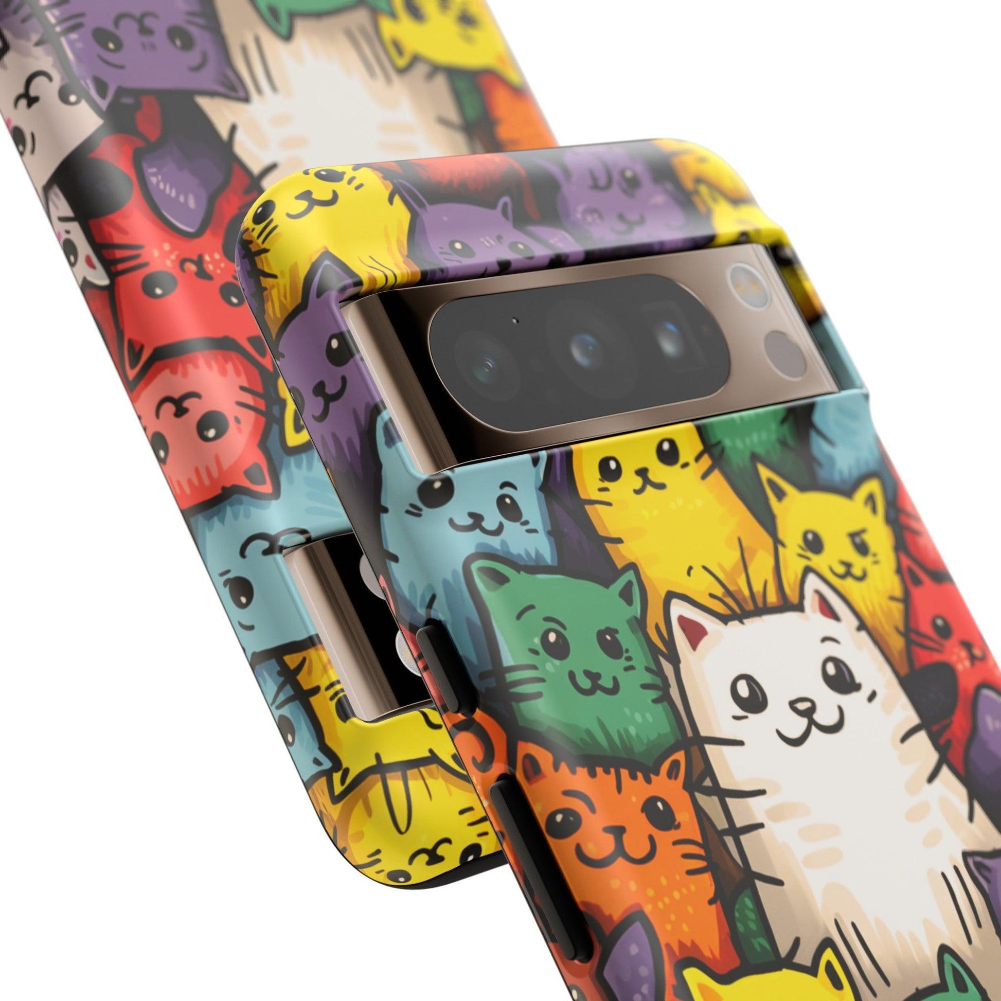 Cat Lovers Collection Tough Cellphone Case - Cosmic Creations by Karen