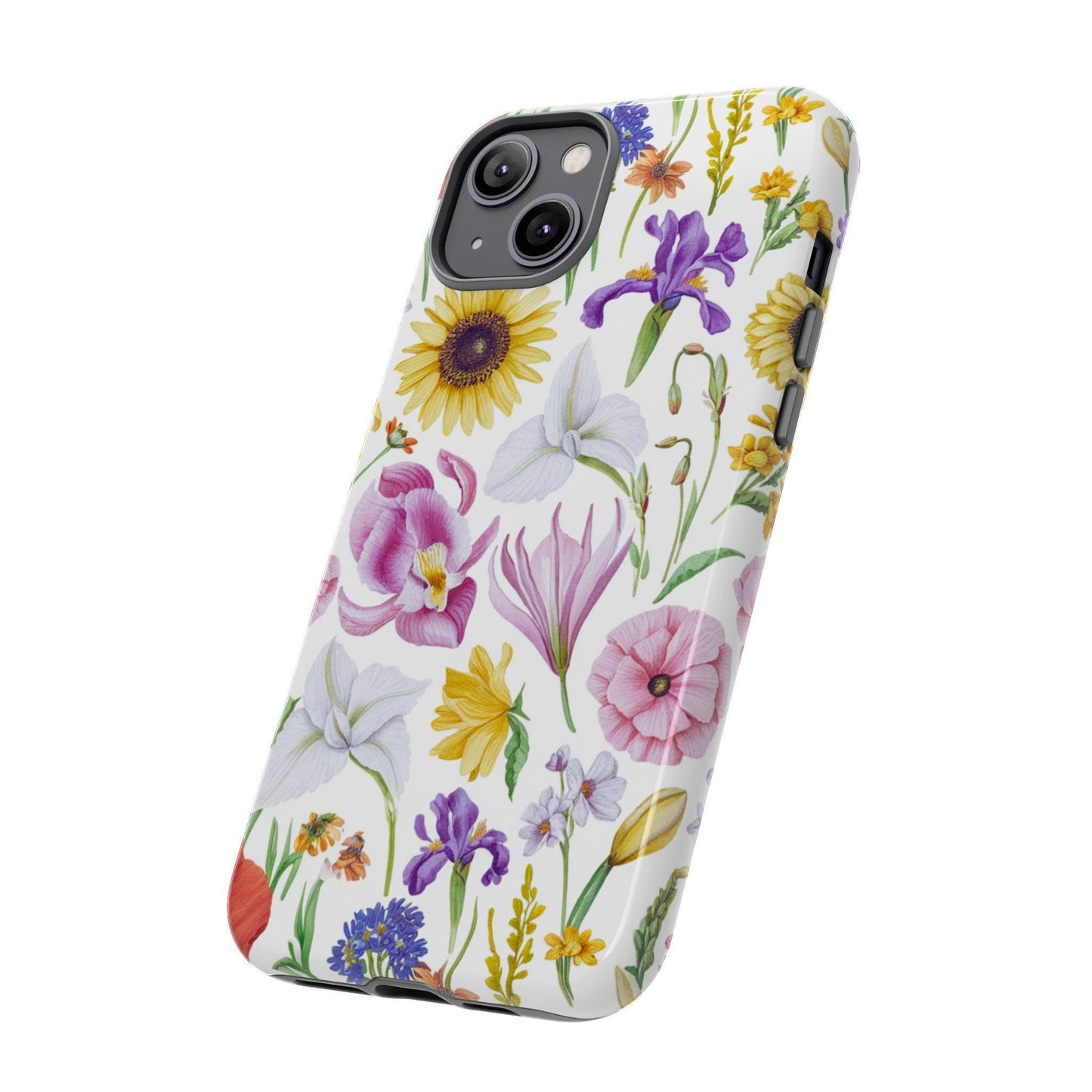 Tough Cellphone Case :" Eclectic Elegance Phone Case Collection" ( Floral patterns)