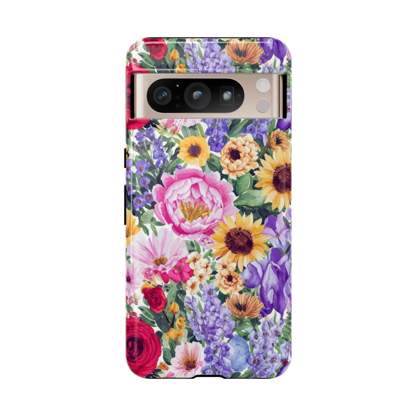 Tough Cellphone Case :" Eclectic Elegance Phone Case Collection" ( Floral patterns)