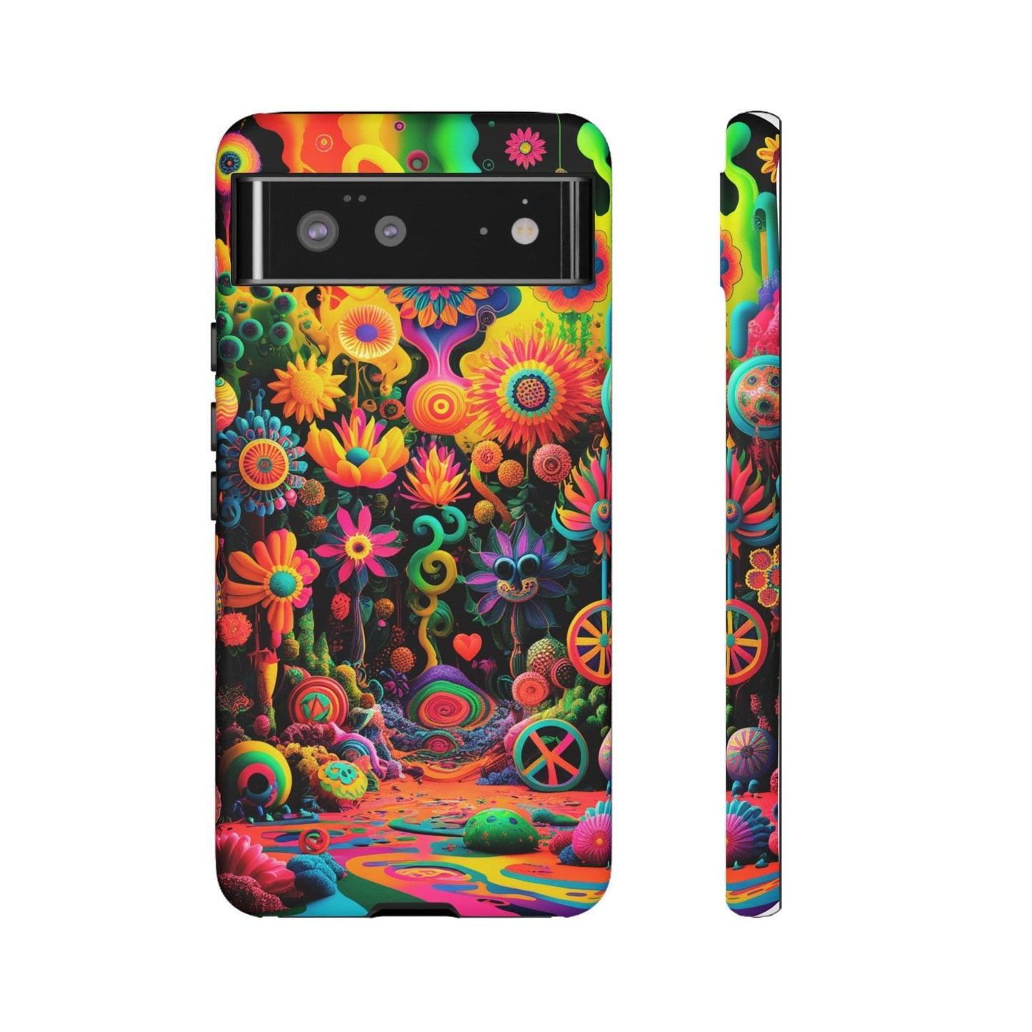 Tough Phone Case :" Eclectic Elegance Phone Case Collection" ( Hippie Style patterns)