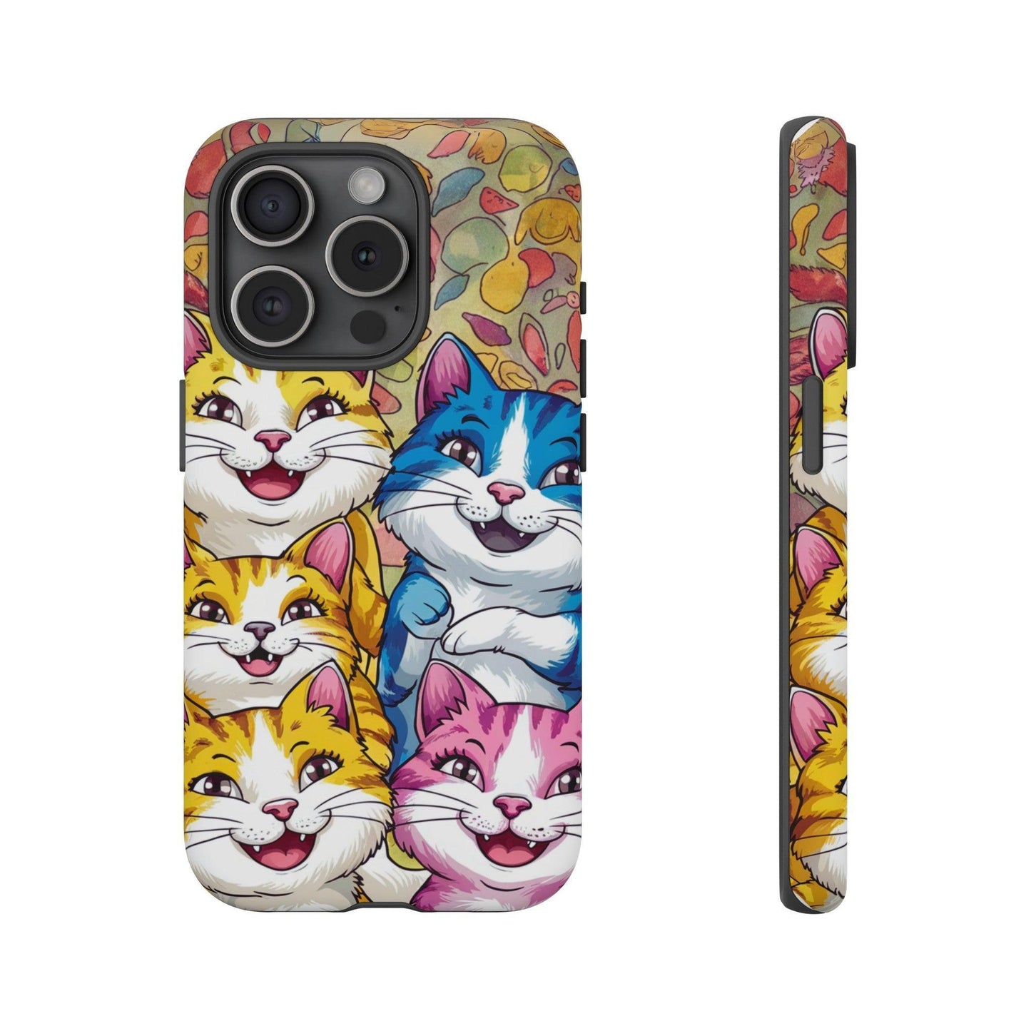 Cat Lovers Collection Tough Cellphone Case - Cosmic Creations by Karen