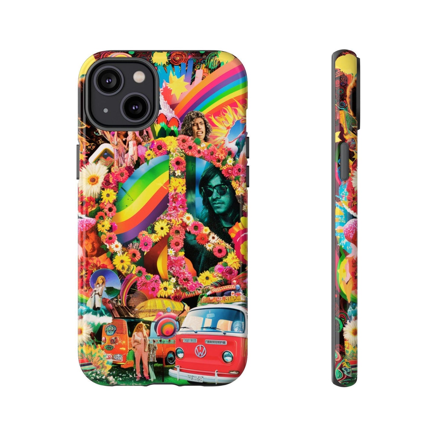 Tough Phone Case :" Eclectic Elegance Phone Case Collection" ( Hippie Style patterns)