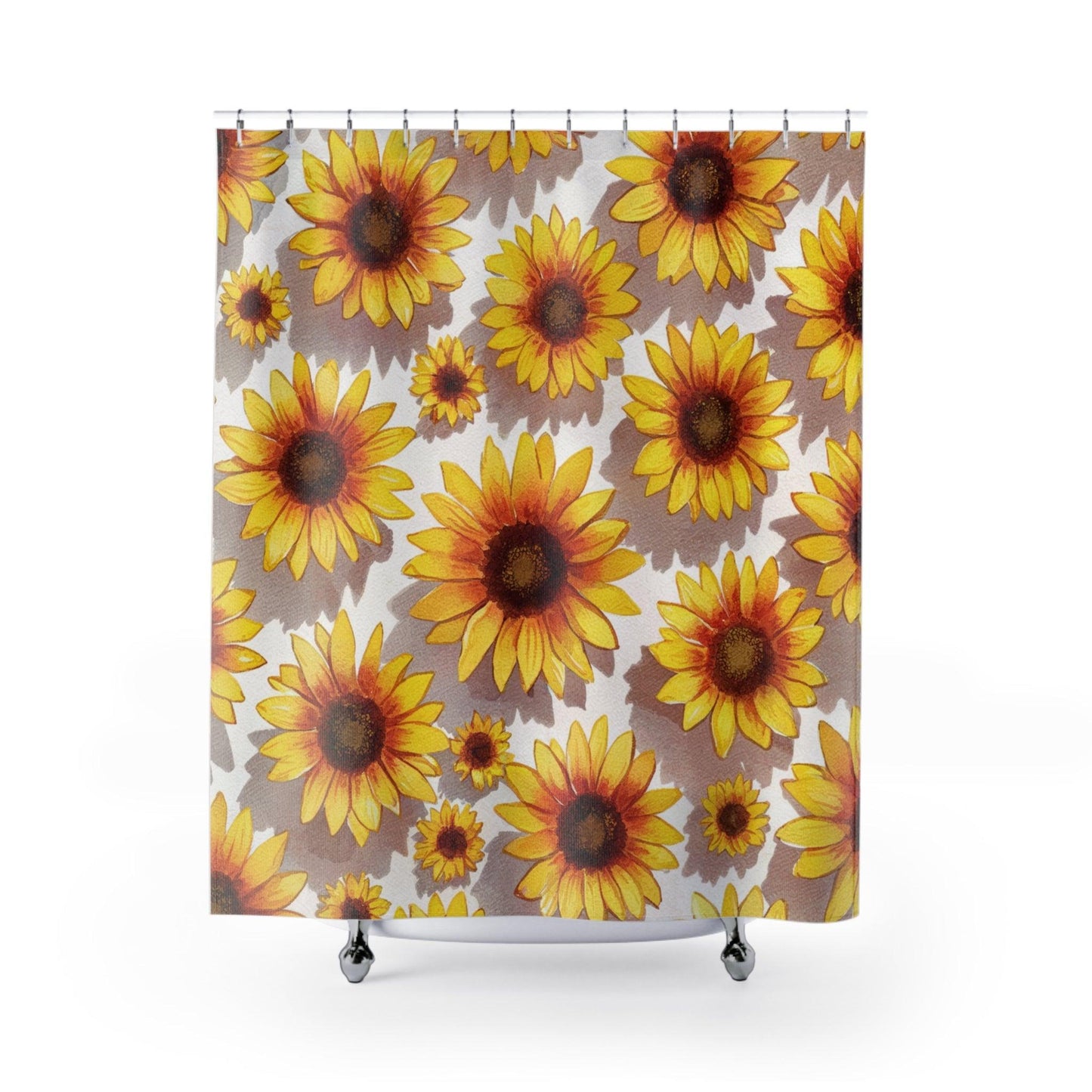 "Sunflower Shower Curtain"