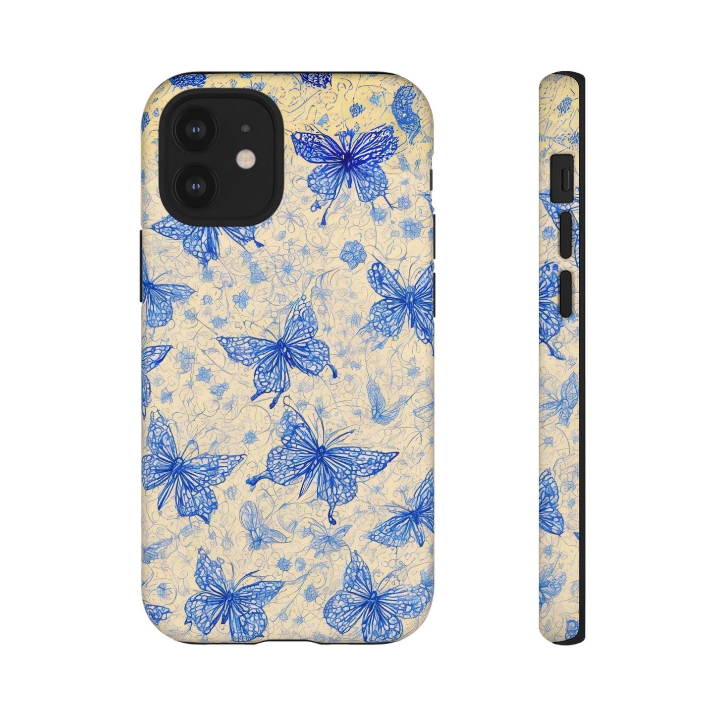 Tough Cellphone Case :" Eclectic Elegance Phone Case Collection" ( Butterflies patterns)