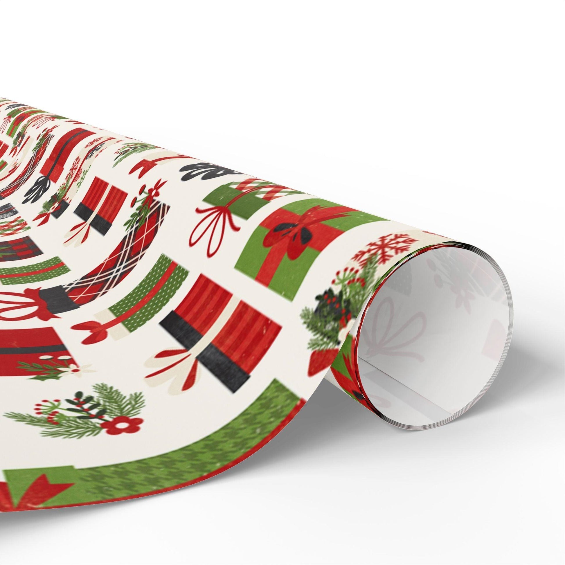 Festive Christmas Holiday Wrapping Paper - Cosmic Creations by Karen