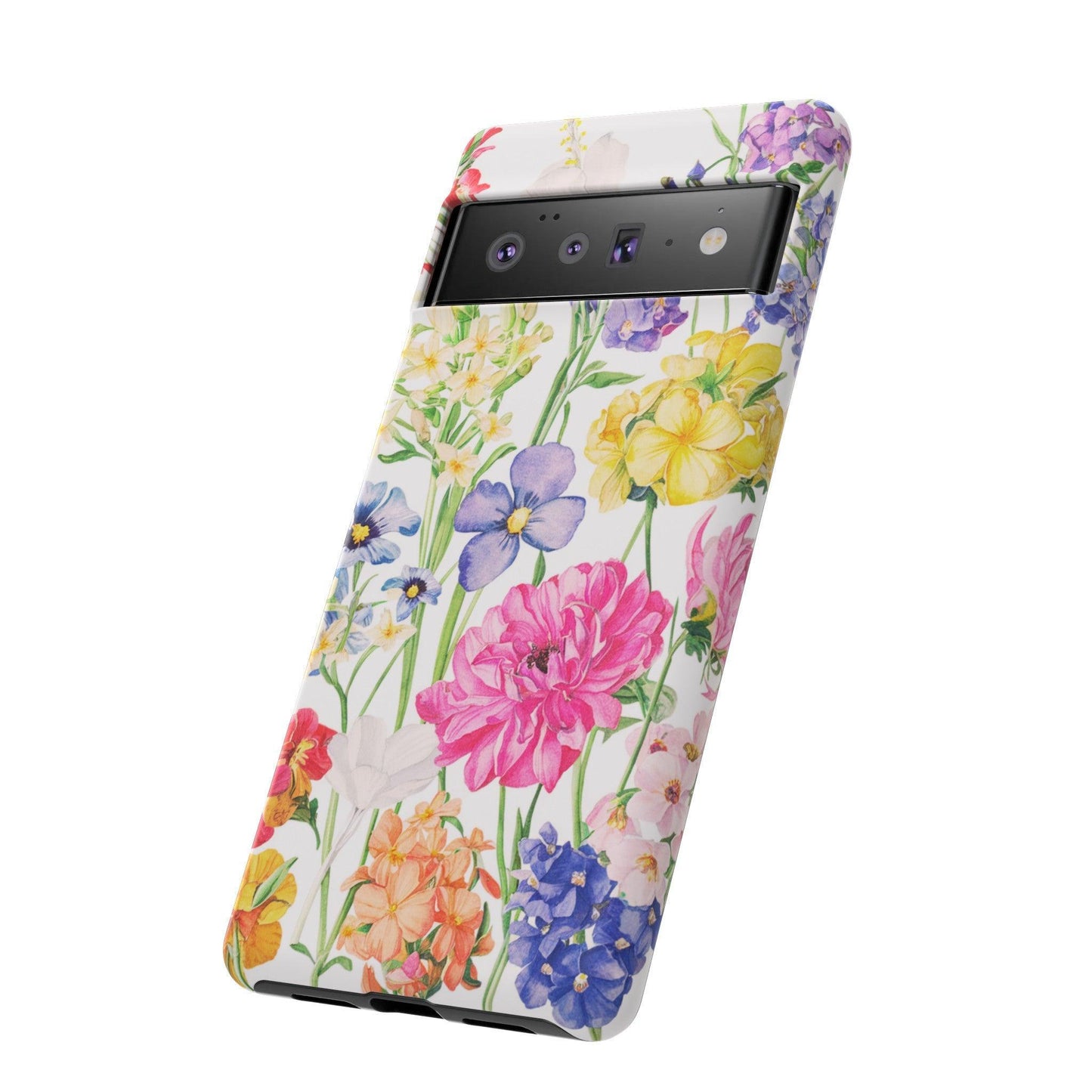 Tough Cellphone Case :" Eclectic Elegance Phone Case Collection" ( Floral patterns)