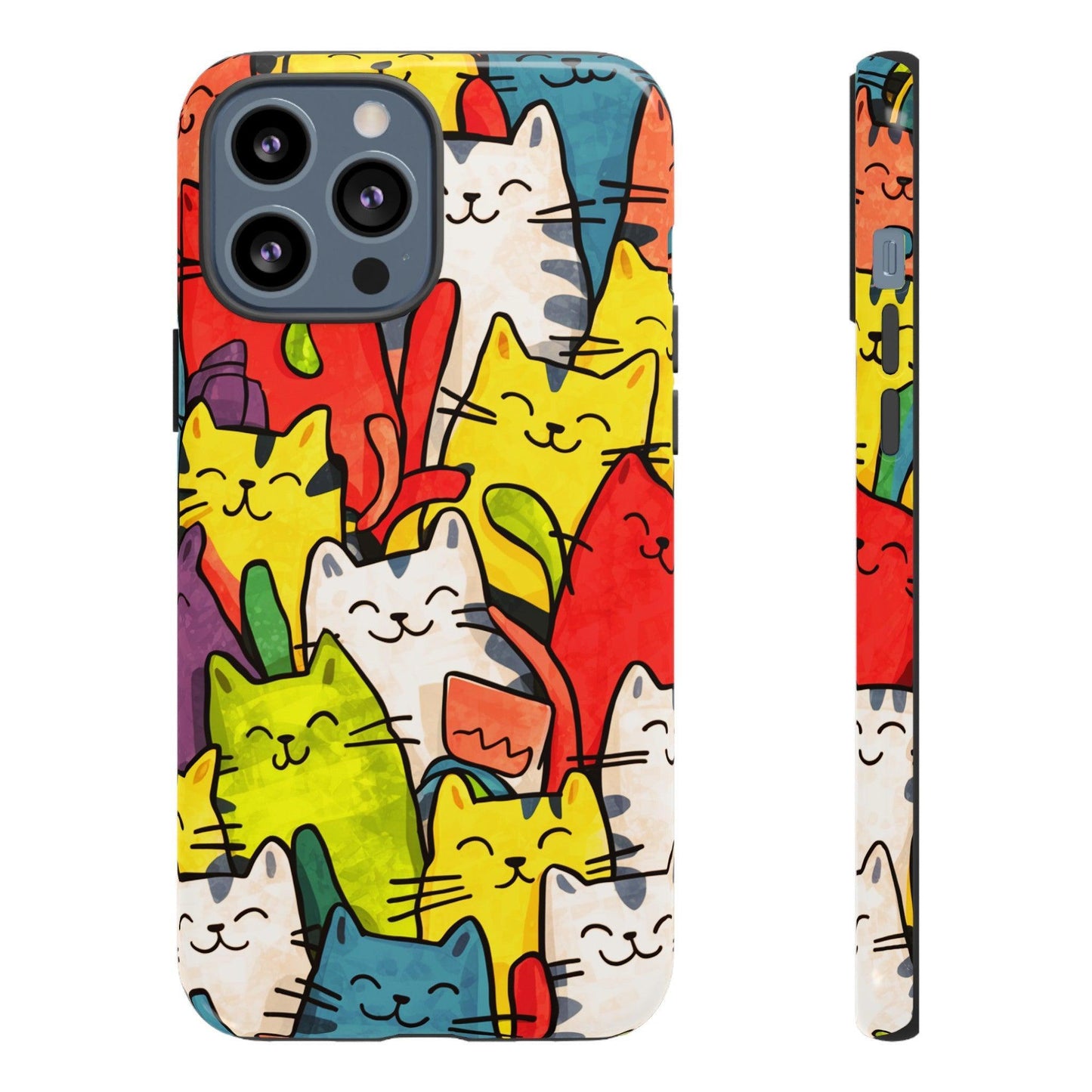 Cat Lovers Collection Tough Cellphone Case - Cosmic Creations by Karen